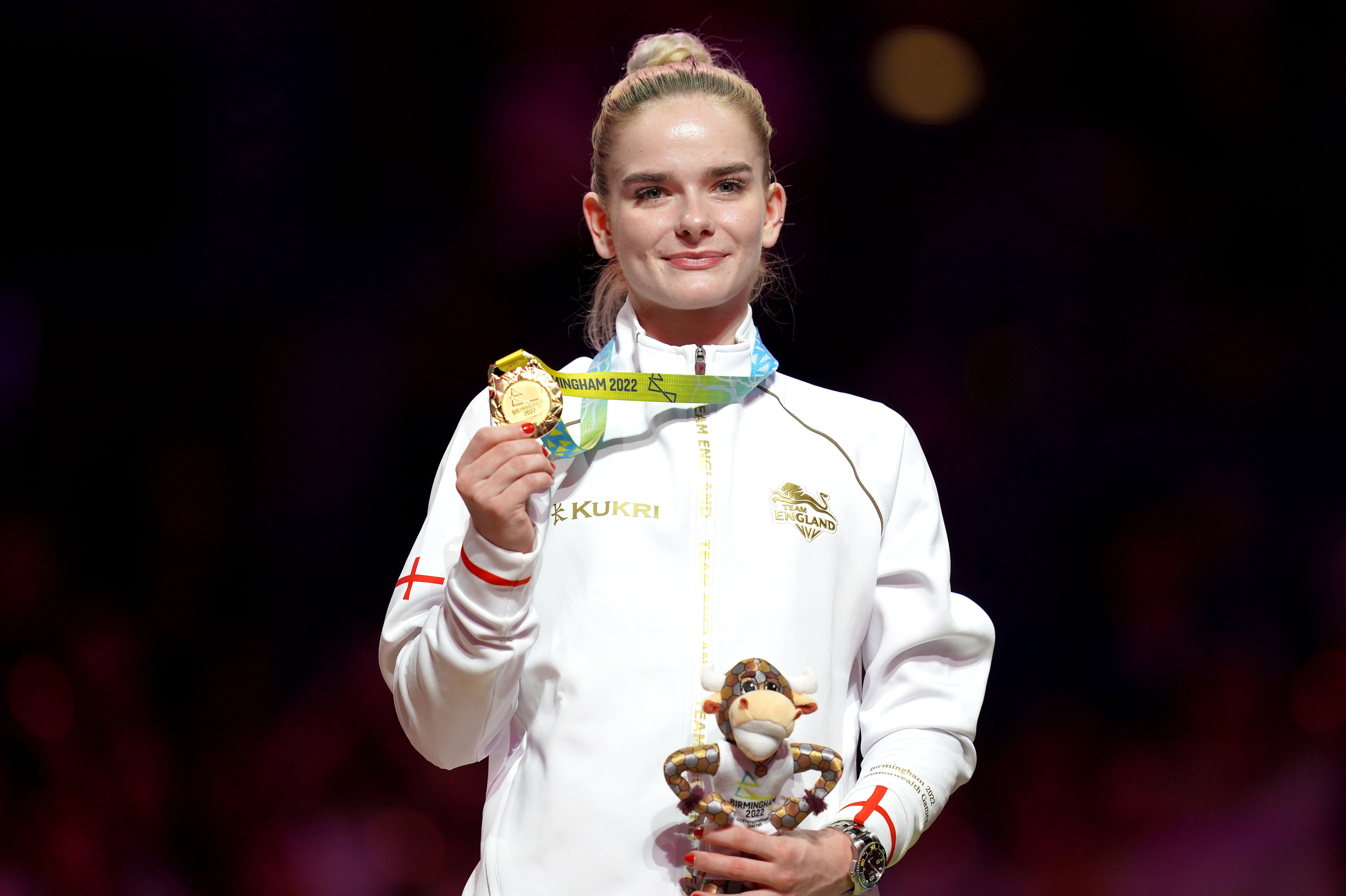 Alice Kinsella bounced back from disappointment to win women’s floor gold (David Davies/PA)