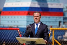 Former Russian leader Medvedev calls for return of USSR in rambling nationalist post