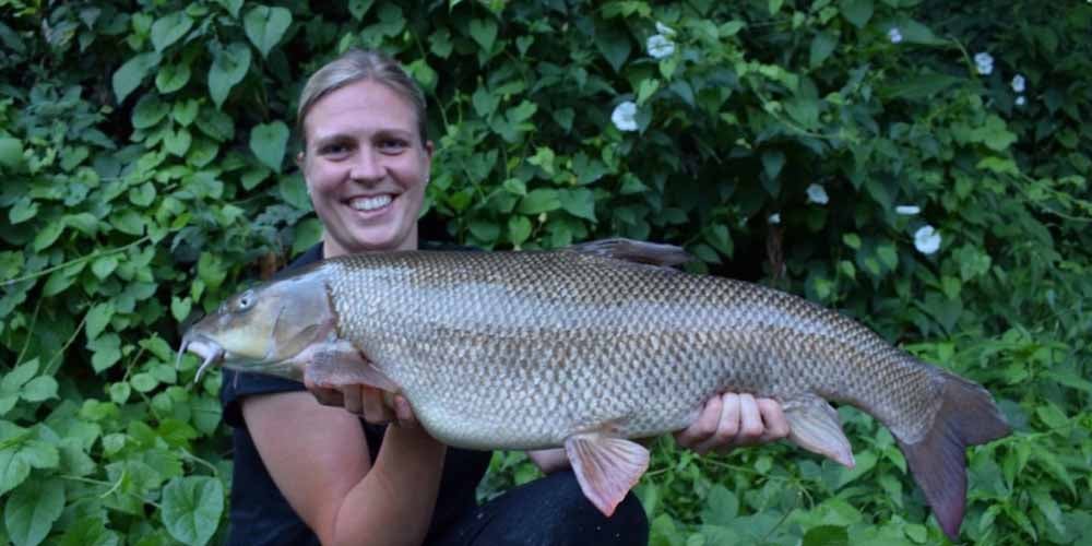 Aimee is also teaching her three-year-old son to fish. (Collect/PA Real Life)