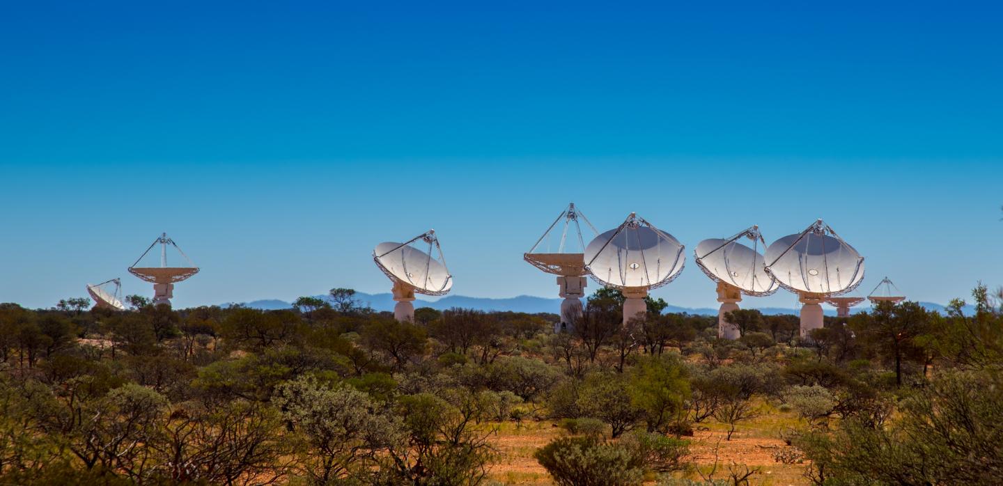 The ASKAP telescope in Western Australia