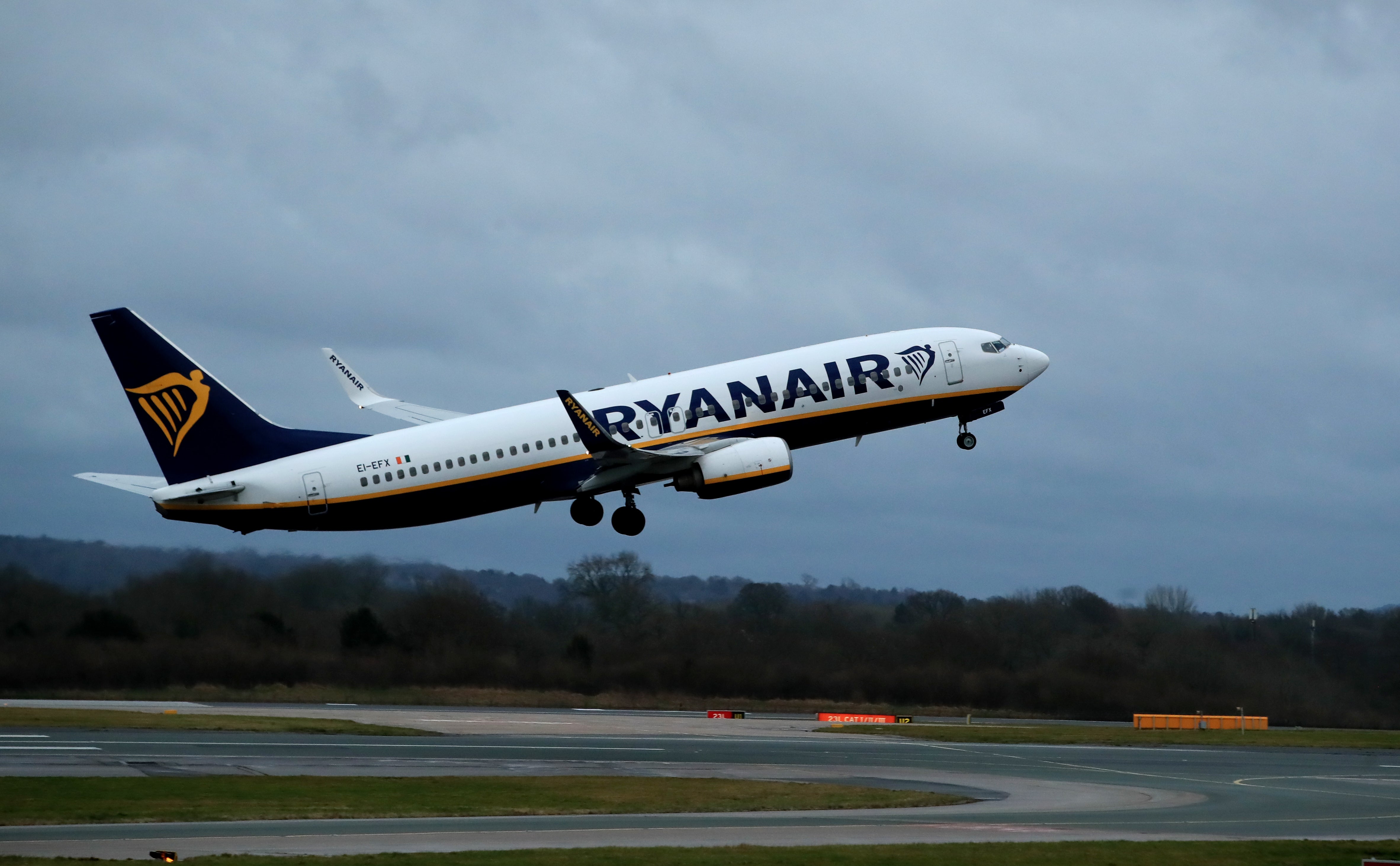 Ryanair steward Sam Thompson has admitted to drinking alcohol while on duty (PA)