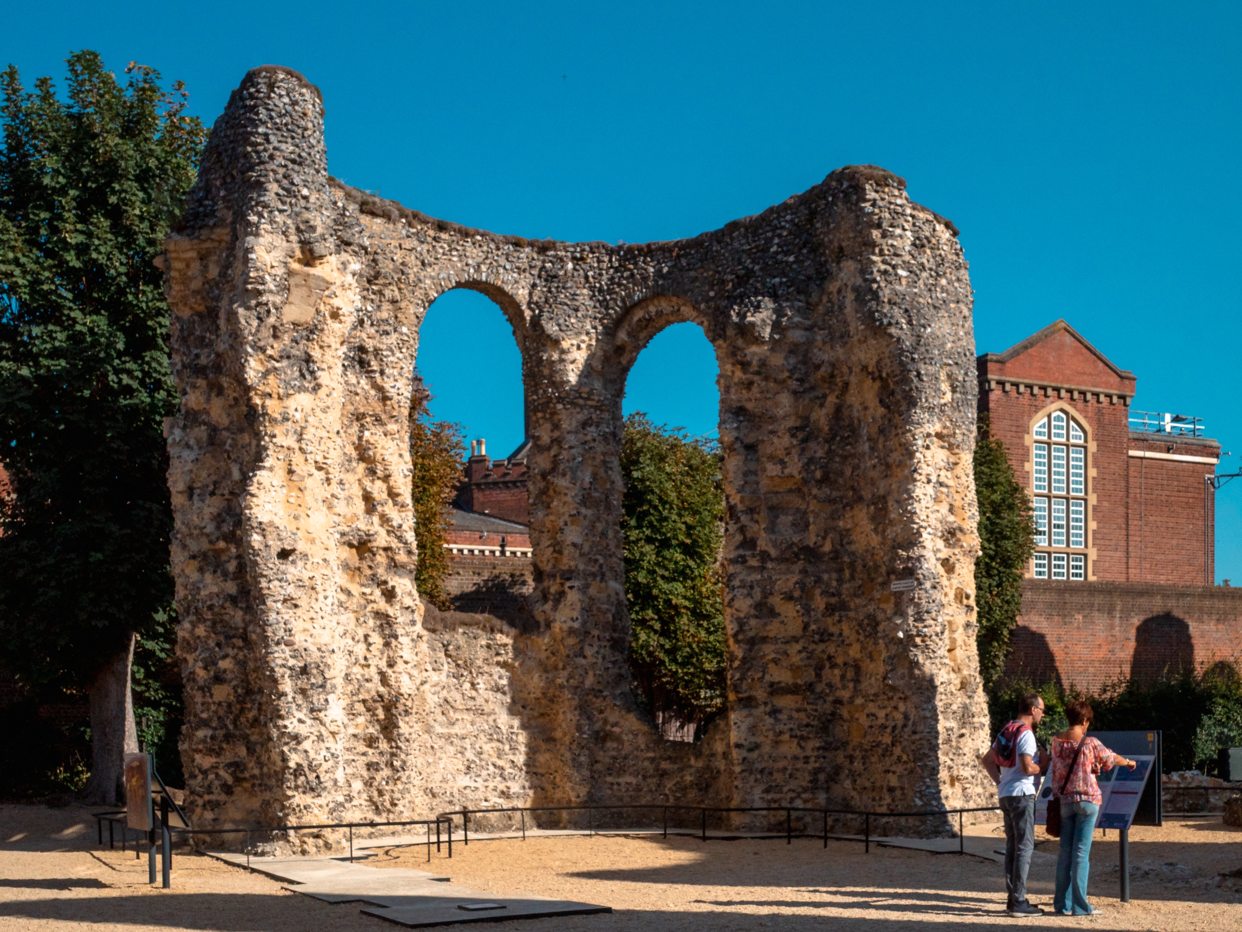 The preserved hand is kept at Reading Abbey