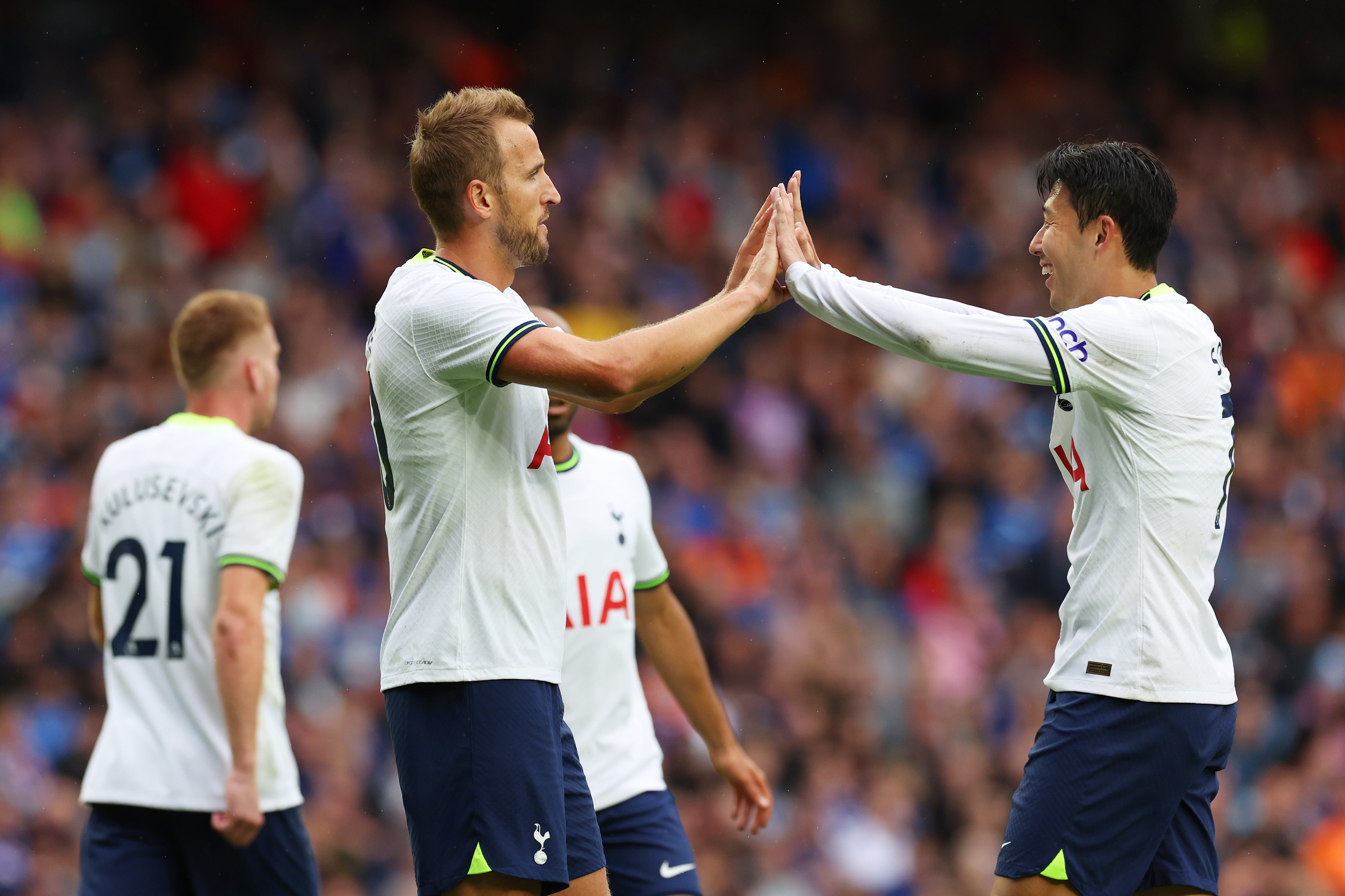 Kane and Son bagged 40 goals between them in the Premier League last year