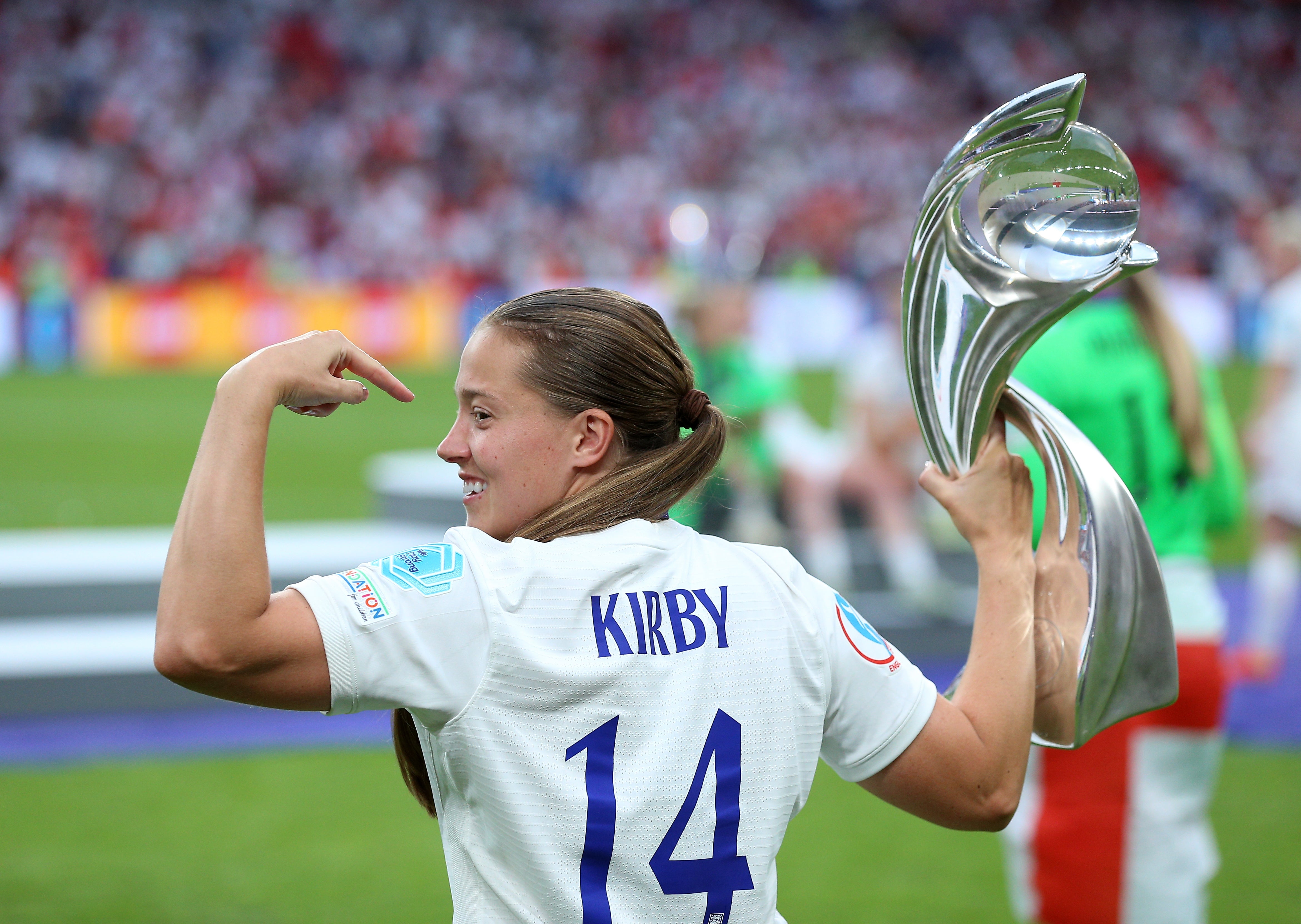 Fran Kirby helped England win the Euros (Nigel French/PA)