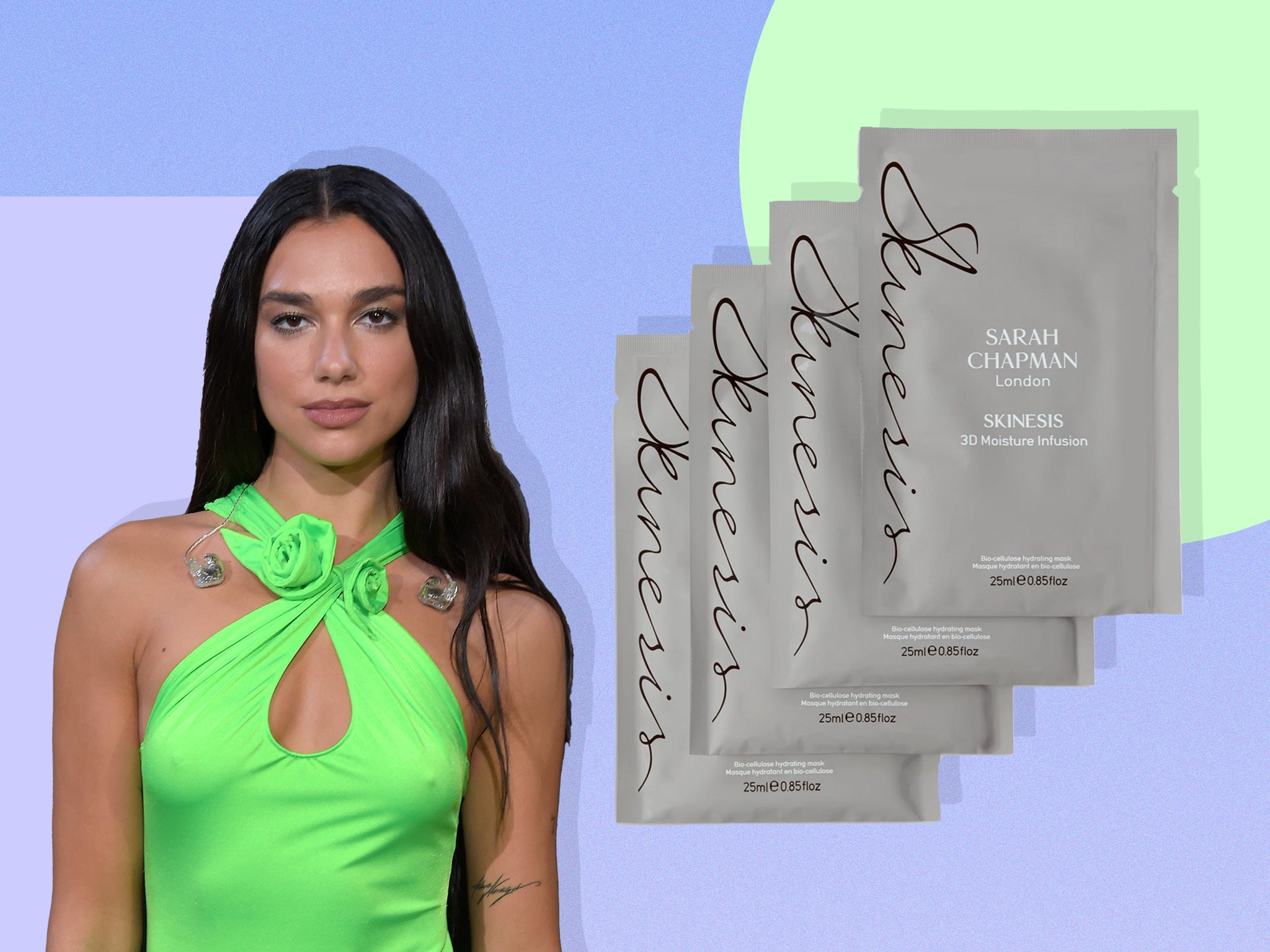 Add this popstar-approved sheet mask to your hand luggage