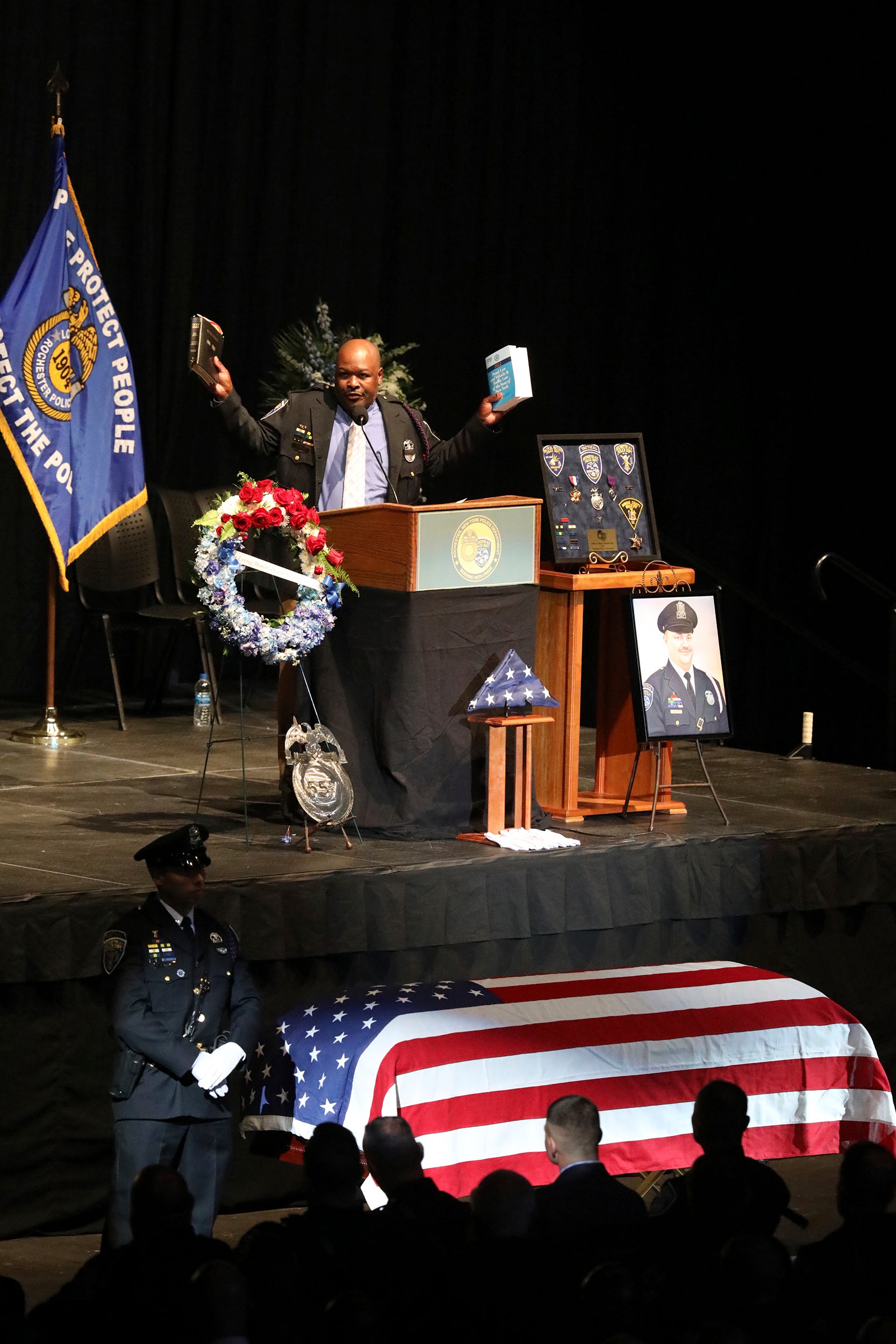 Rochester Officers Shot