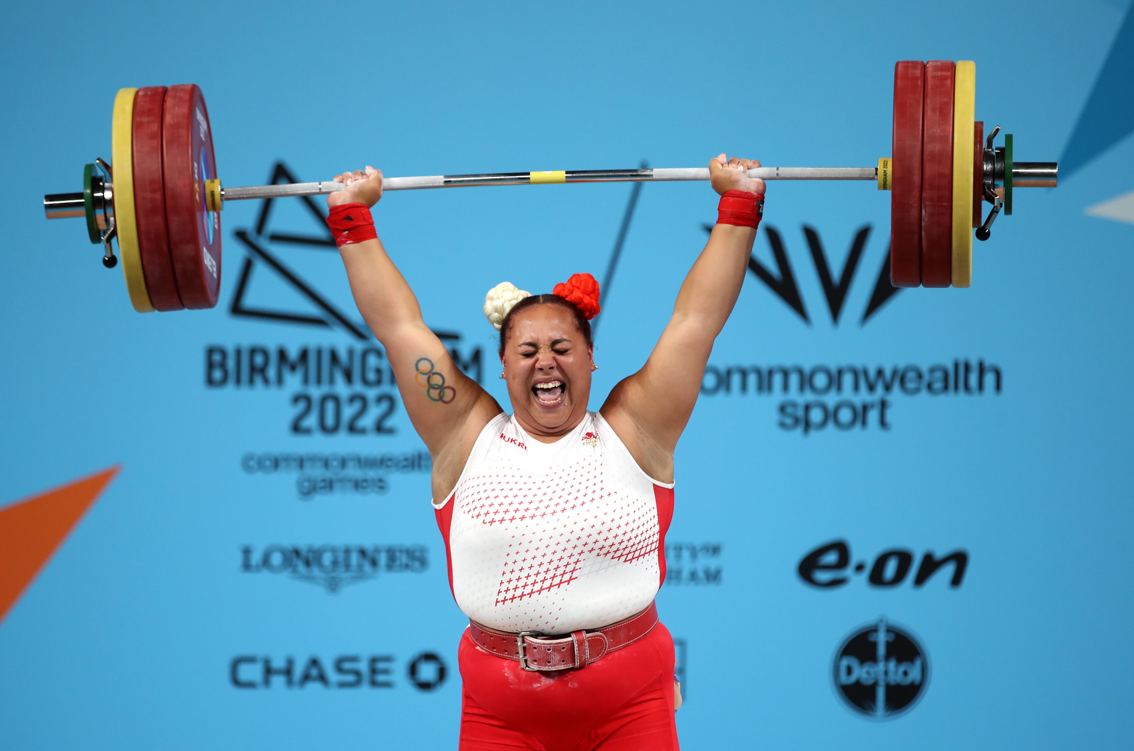 Emily Campbell took centre stage in Birmingham (Isaac Parkin/PA)