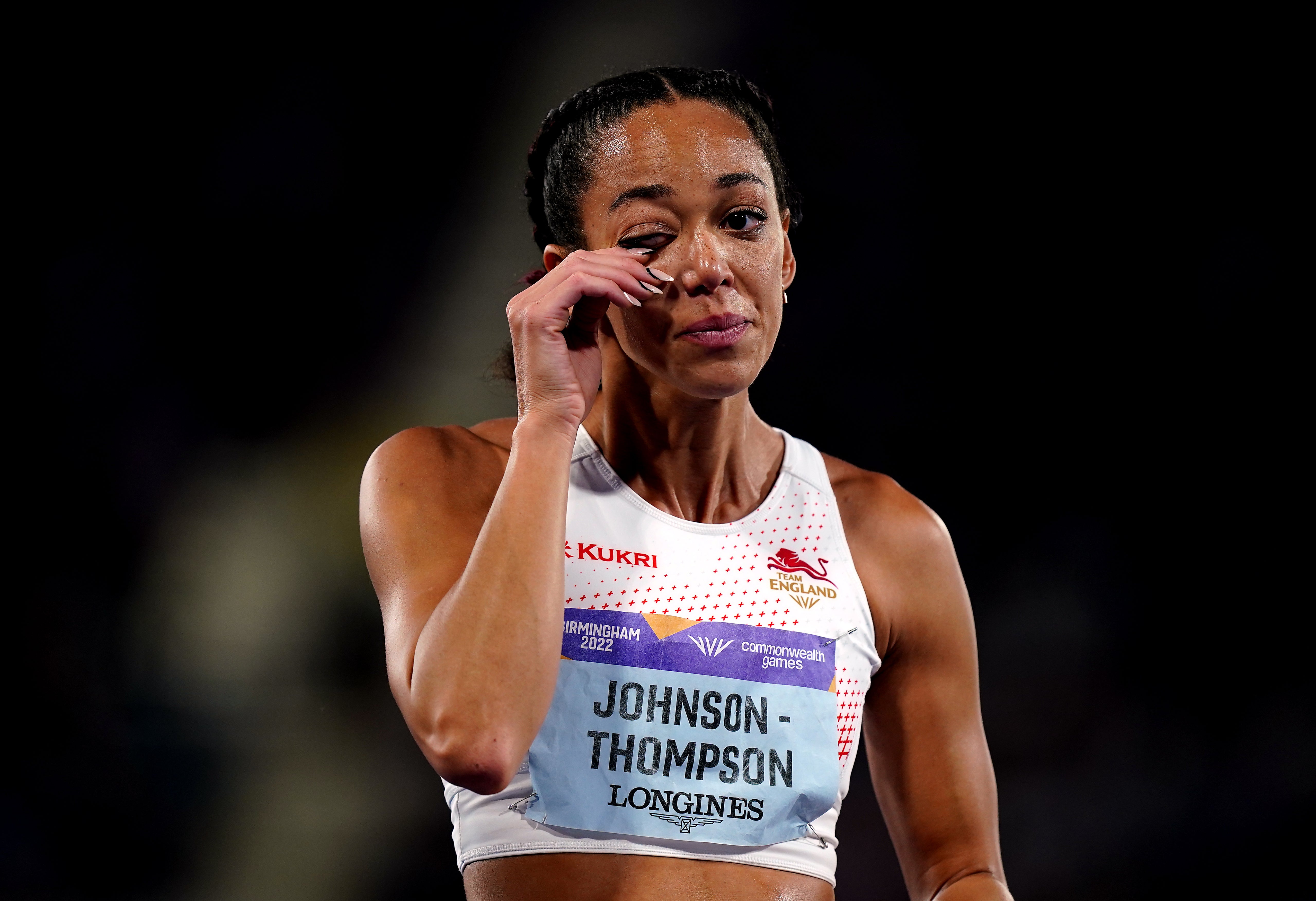 Katarina Johnson-Thompson won after enduring a difficult 18 months (Mike Egerton/PA)