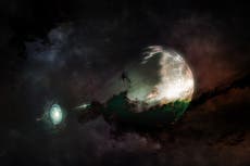 Mysterious energy burst seen in millimeter wavelength radio astronomy for first time