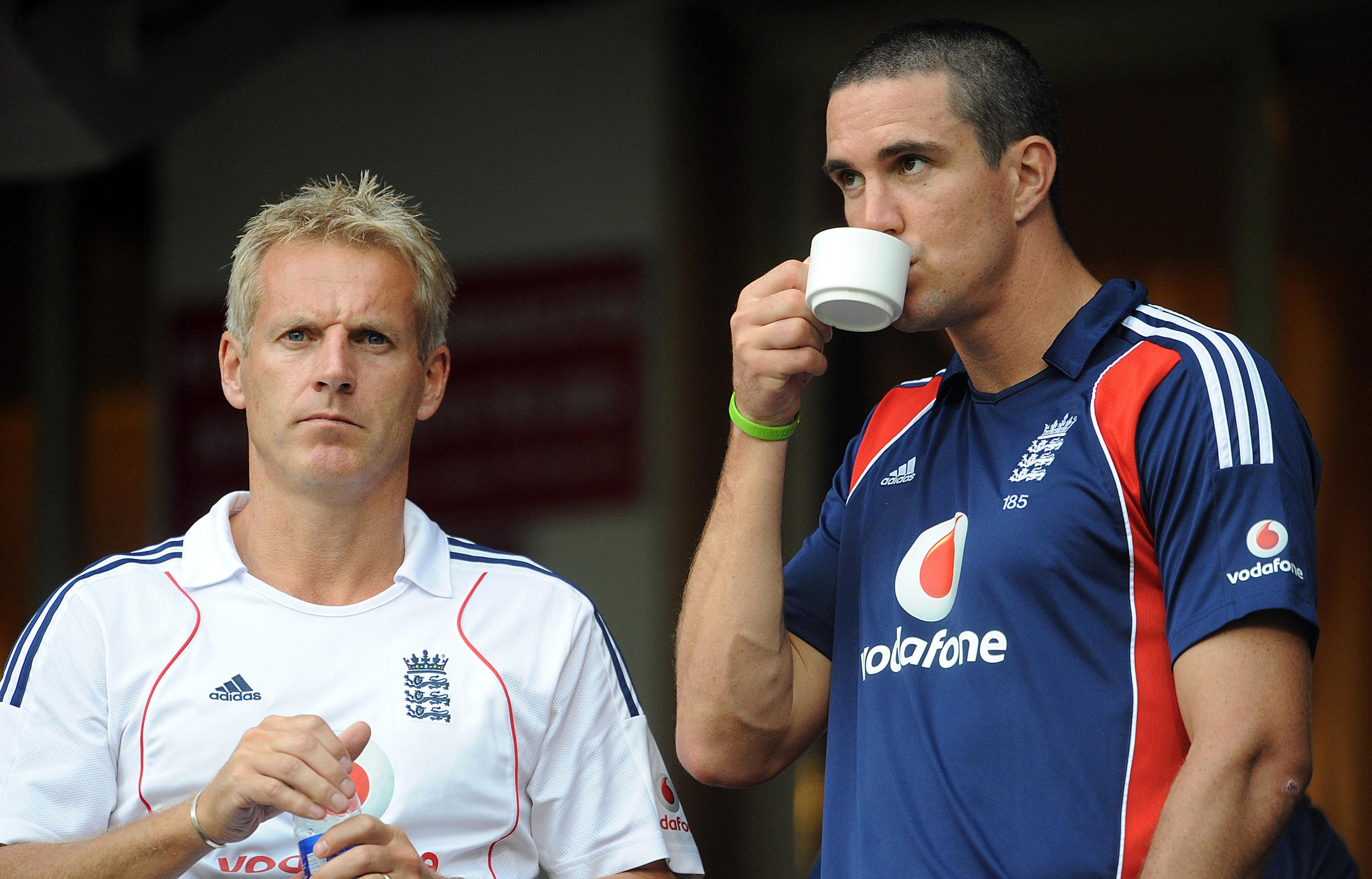 The ECB admitted there had been an “irretrievable breakdown” in the relationship between coach Peter Moores, left, and Pietersen (Anthony Devlin/PA)