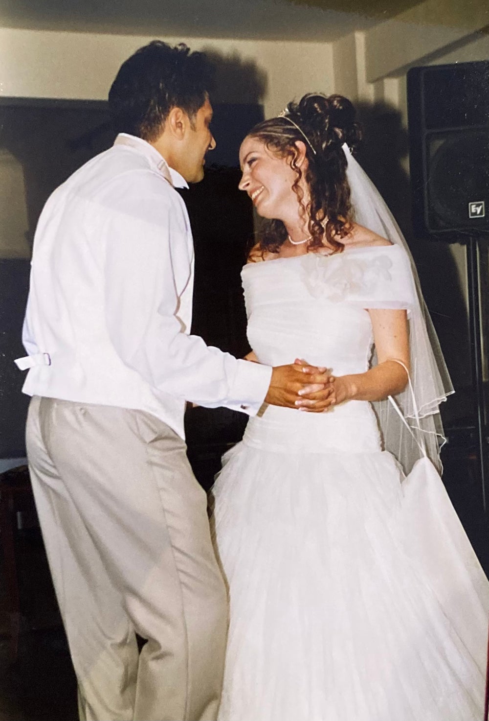 Naomi and Mason on their wedding day (Collect/PA Real Life)