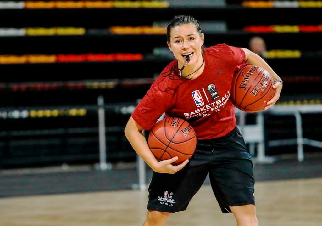 Vanja Cernivec was the first female international scout in NBA history (London Lions handout/PA)