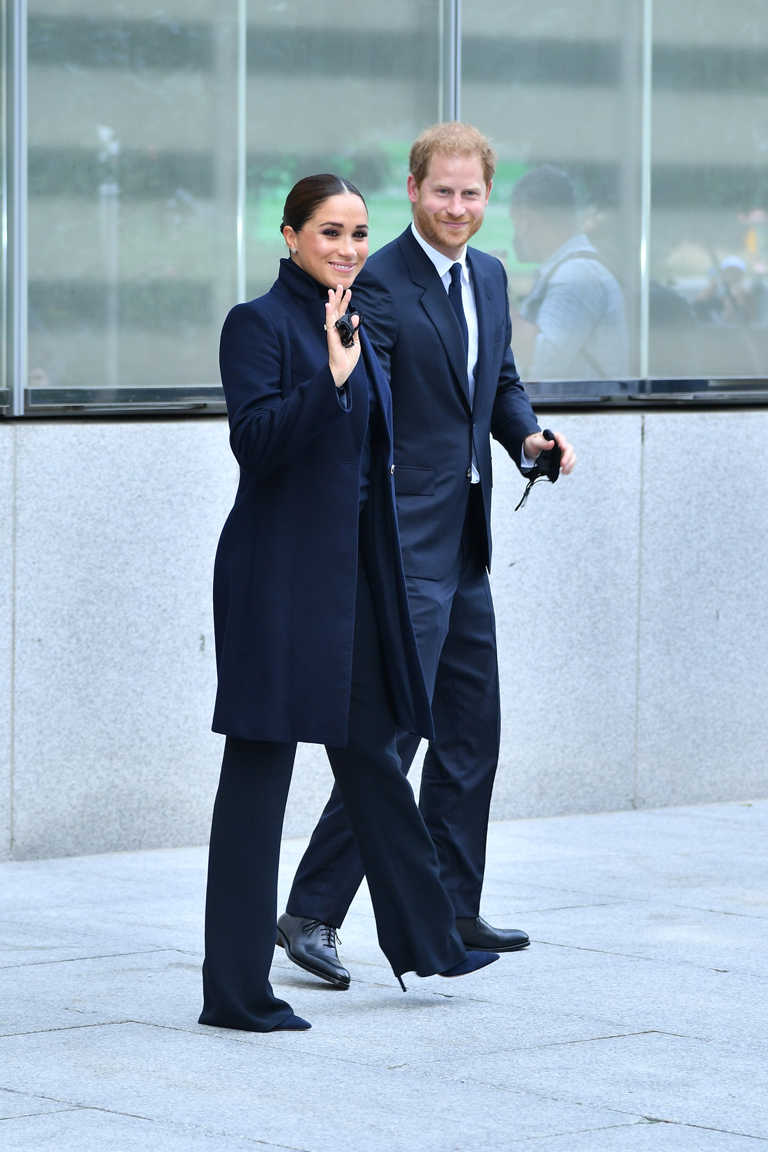 Meghan is a fan of monochromatic dressing