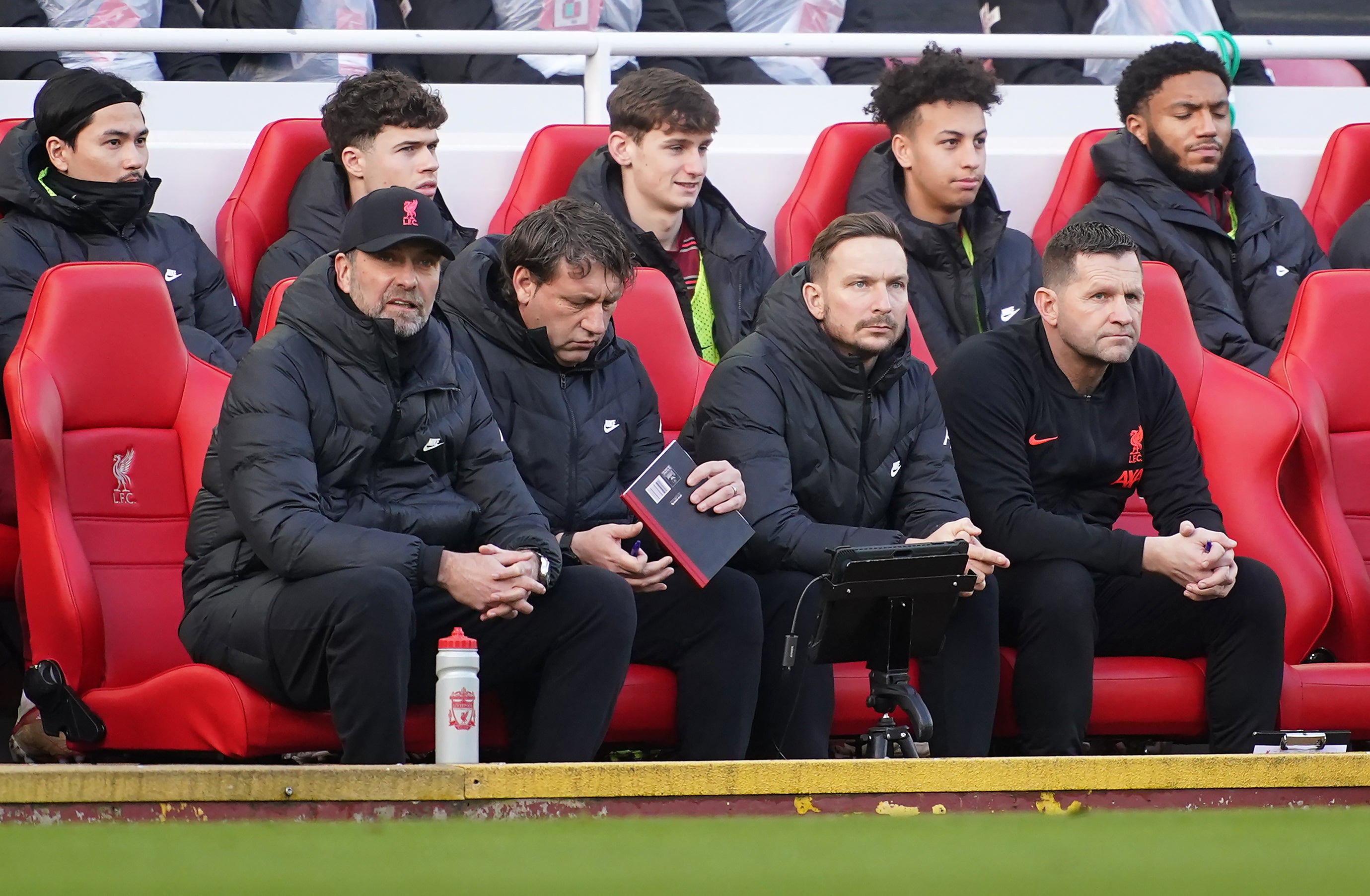 Liverpool have welcomed the Premier League ruling on substitutions (Peter Byrne/PA)