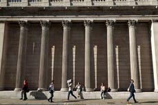 UK economy shrank by 0.1% in three months to June as recession fears grow