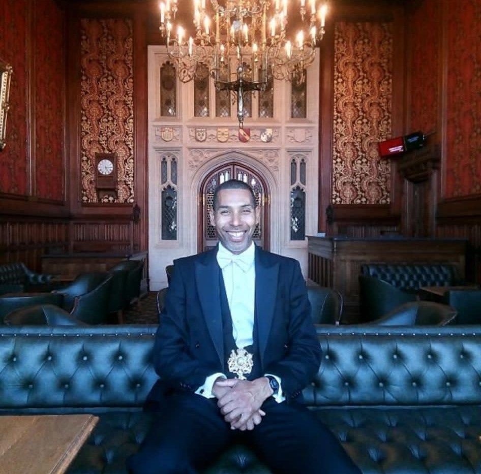 Chris Symonds in his House of Commons uniform (Chris Symonds)