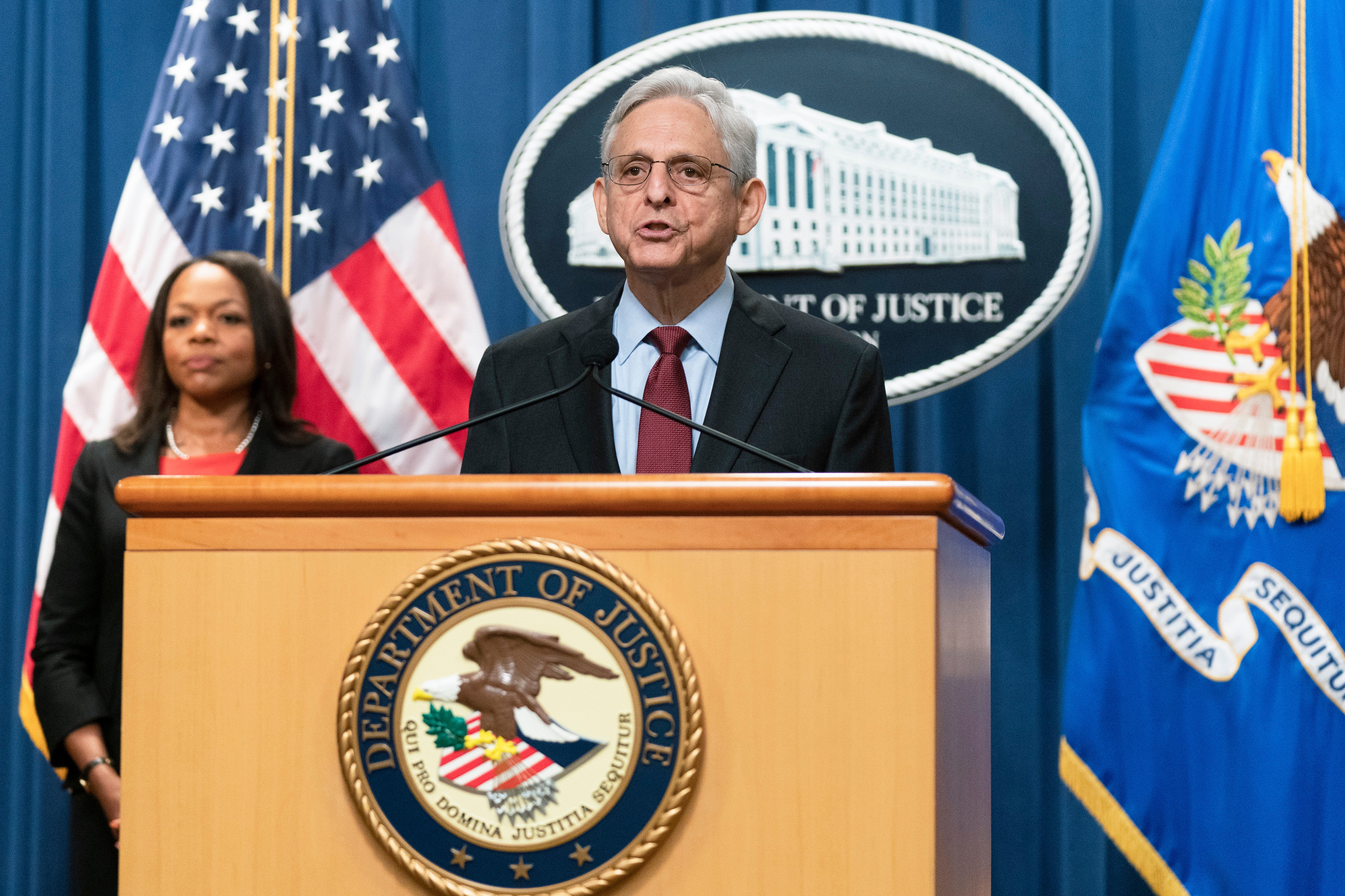 Merrick Garland and Kristen Clarke announced federal charges against four current and former officers involved in the death of Breonna Taylor.