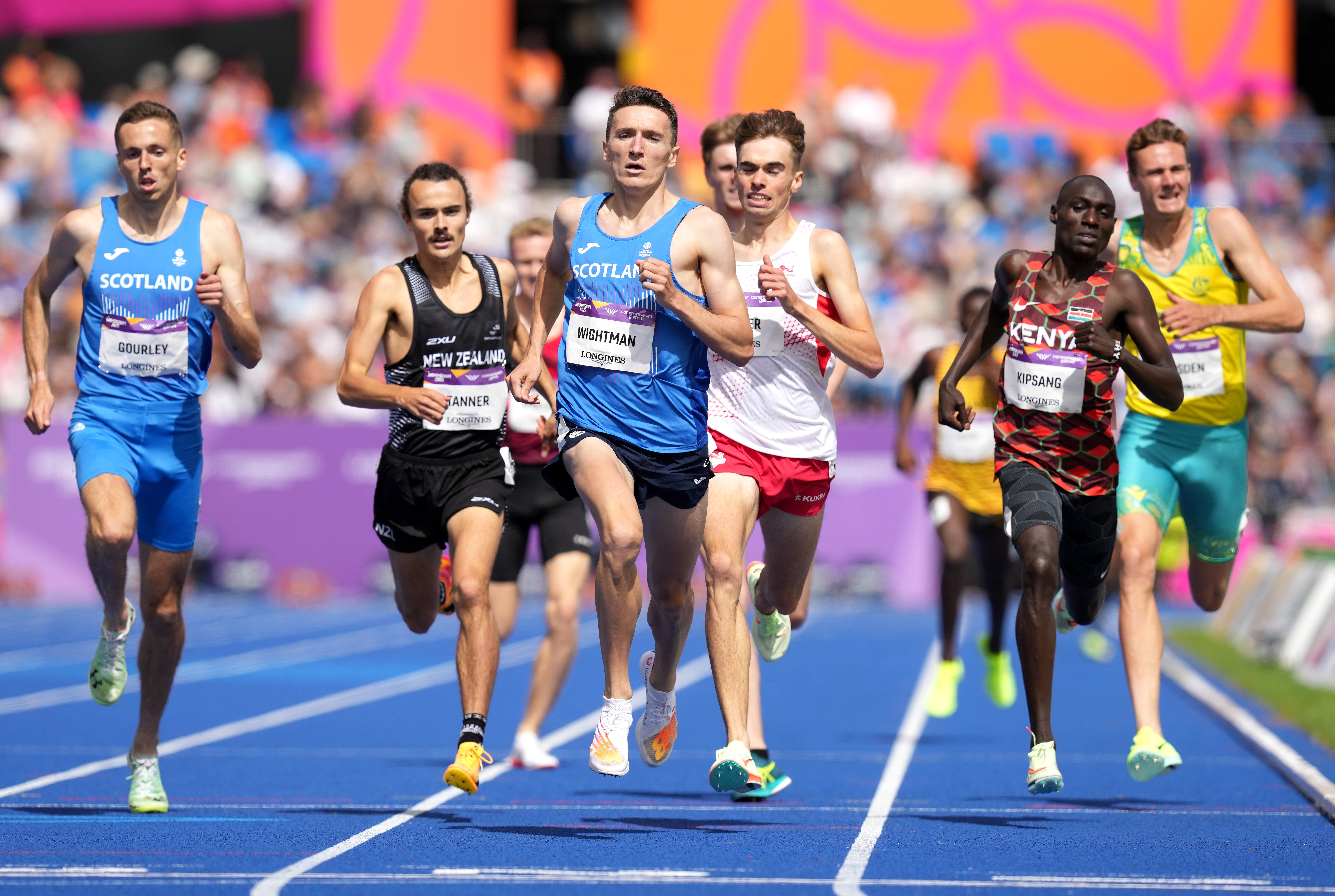 Jake Wightman won his heat (Martin Rickett/PA)