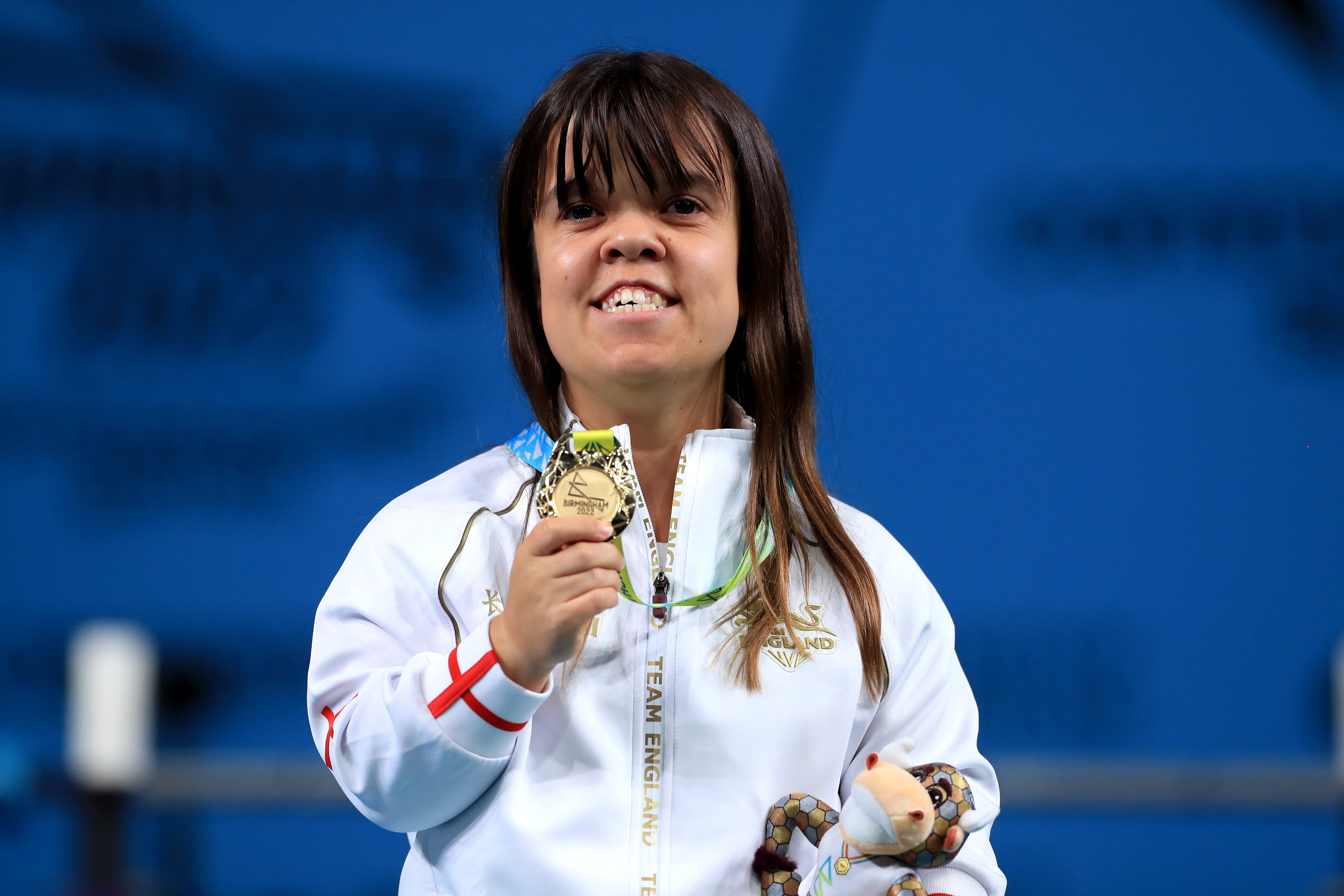 England’s Zoe Newson ended Nigeria’s domination of para powerlifting at the Commonwealth Games (Bradley Collyer/PA)