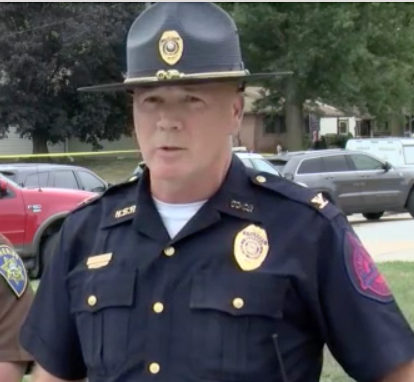 Colonel John Bolduc of the Nebraska State Patrol provides an update on the quadruple fatality in Laurel on Thursday