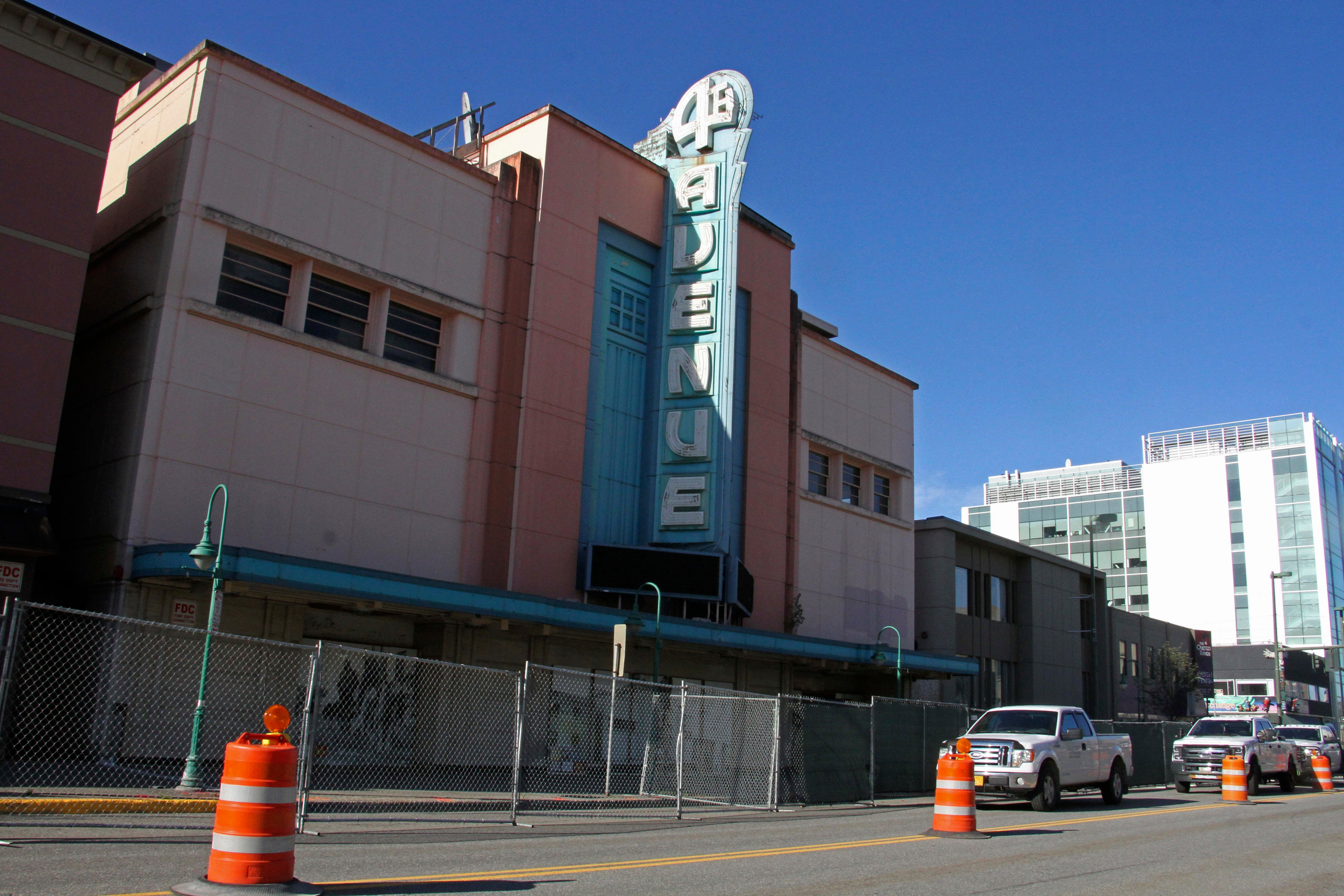 Anchorage Historic Theater Demolition