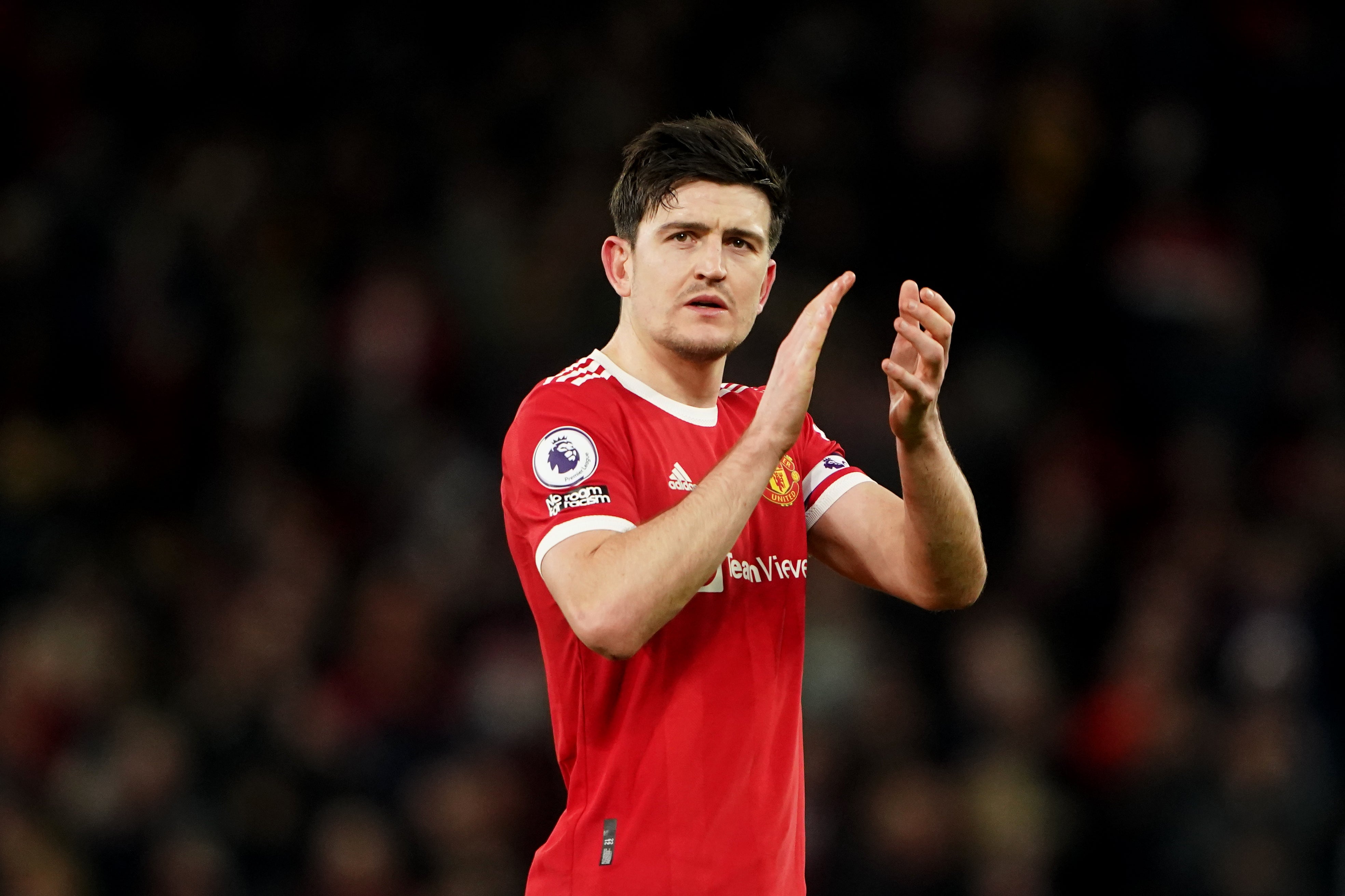 Harry Maguire joined Manchester United on this day in 2019 (Zac Goodwin/PA)