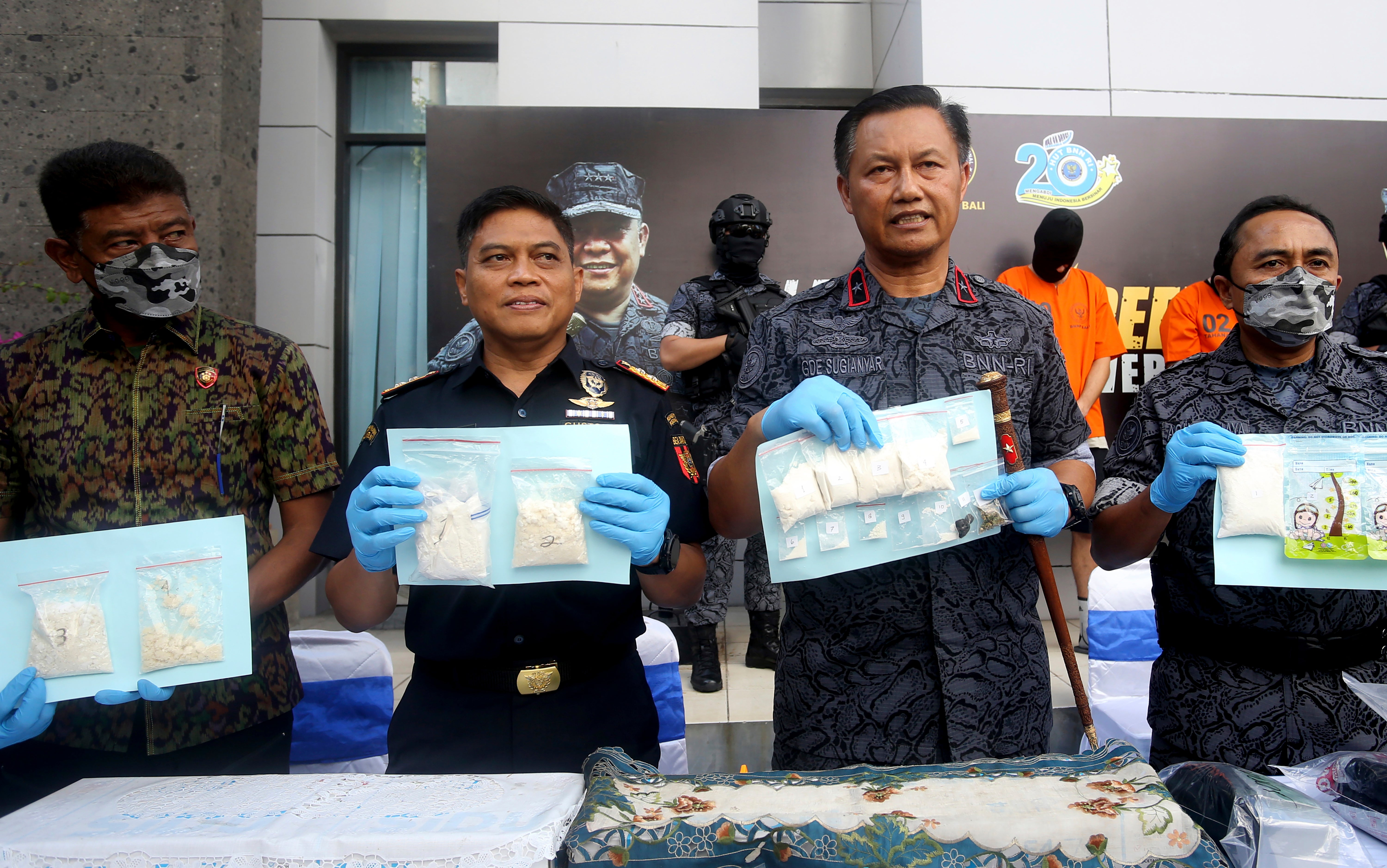 Indonesia Drug Arrest