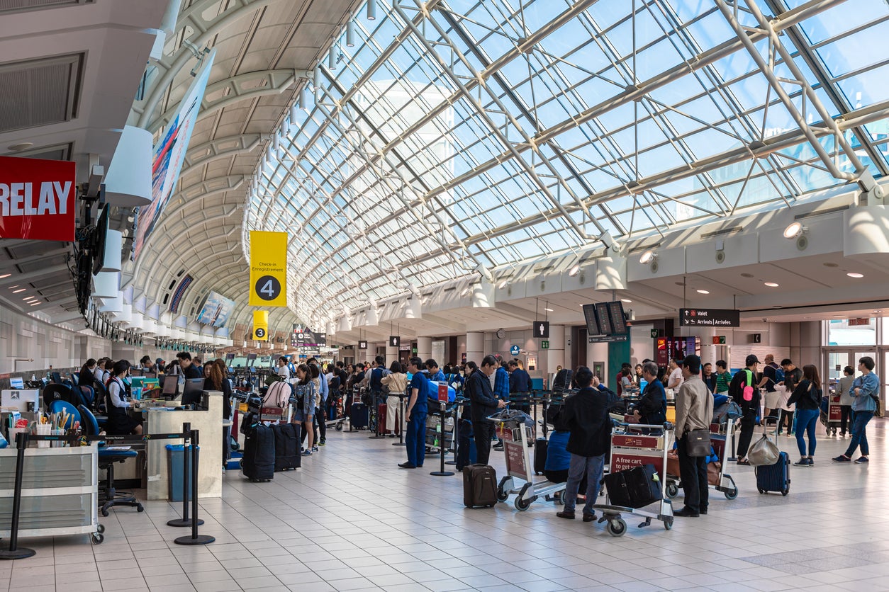 Welcome sign? International arrivals to Canada can be selected for random Covid testing