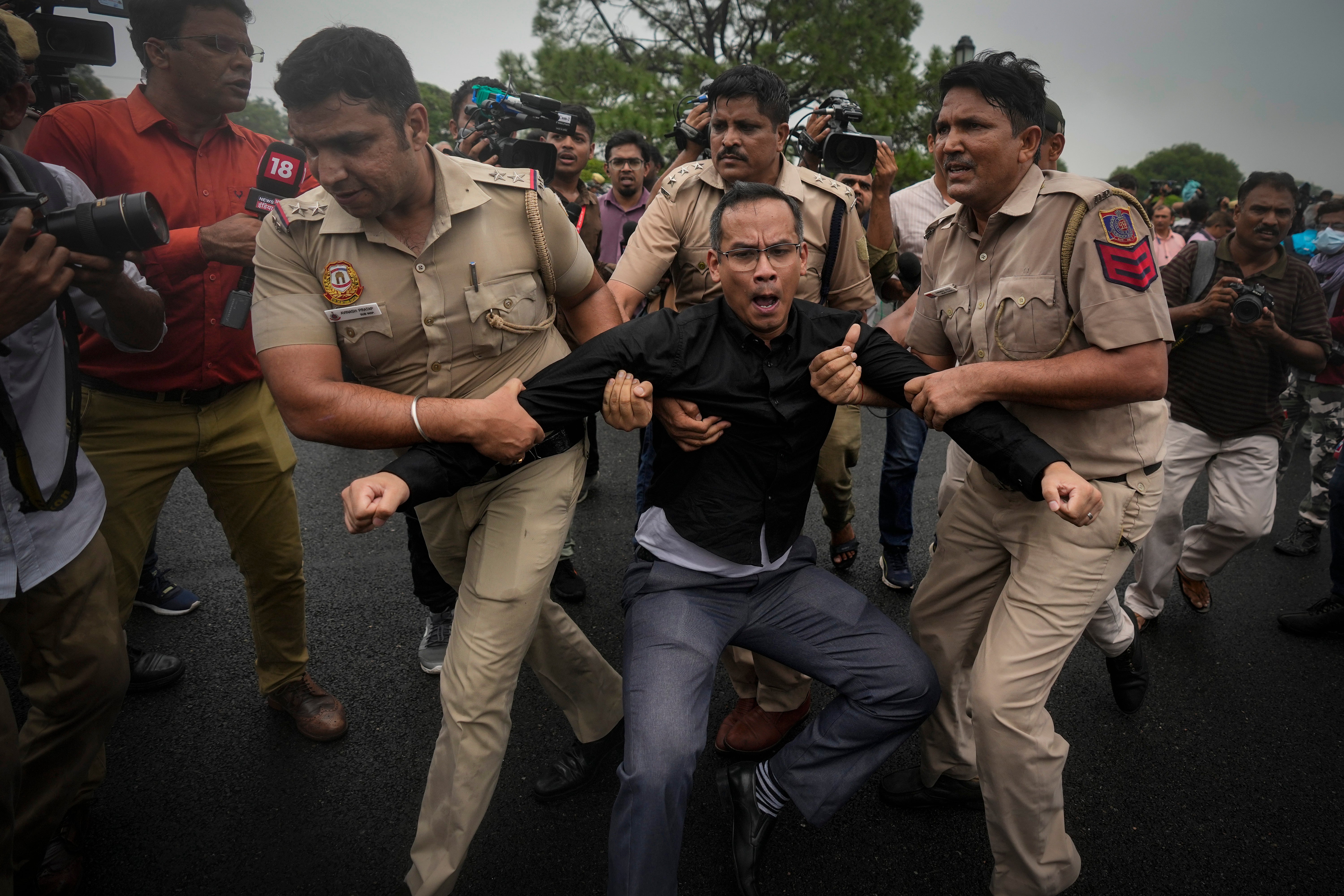 India Opposition Protest