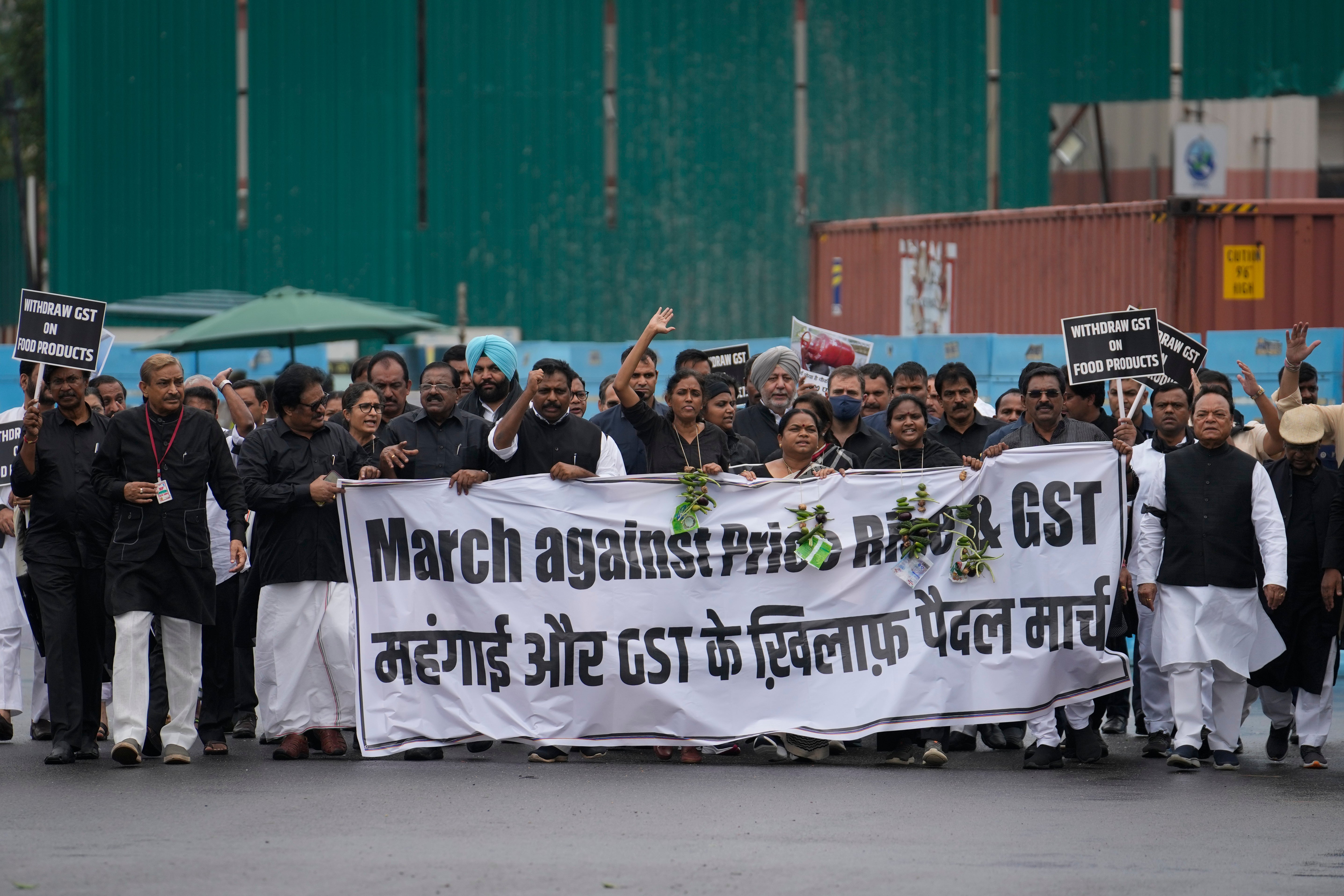 India Opposition Protest