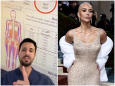 Surgeon weighs in on Kim Kardashian’s body composition scan: ‘She has every resource available’