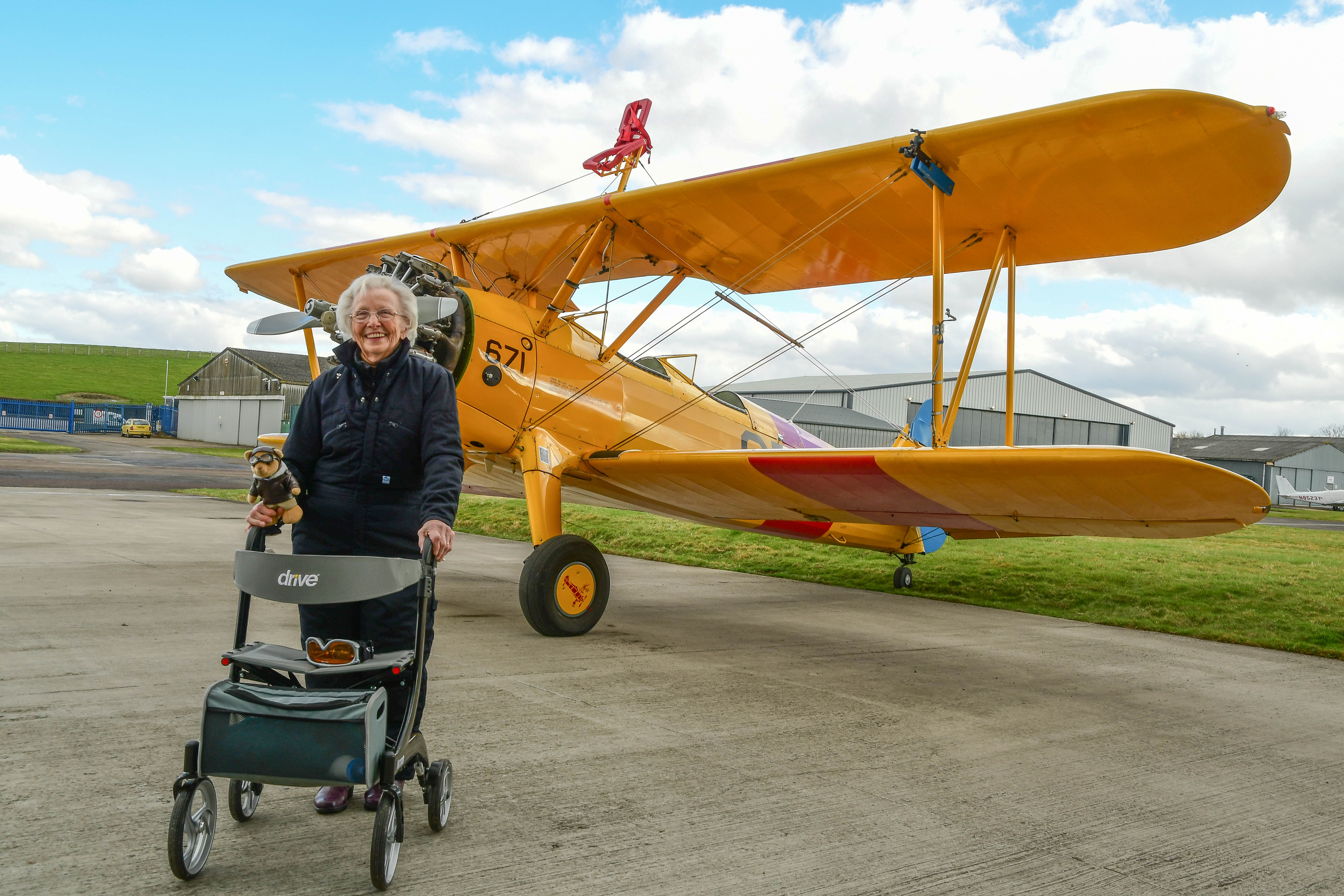 Betty Bromage wants to raise funds for Sue Ryder (Sue Ryder/PA)