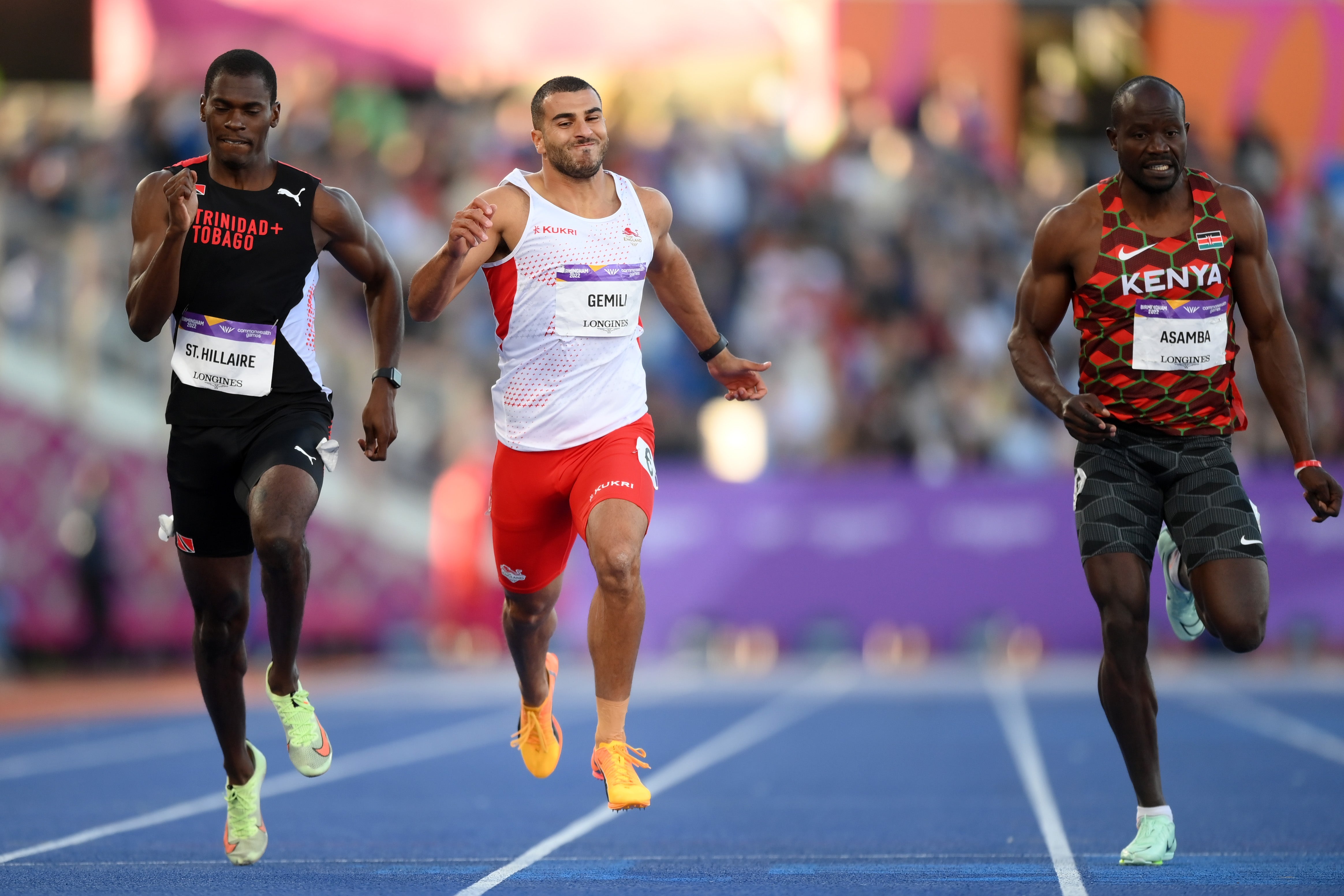 Adam Gemili of team England competes during the Men's 200m Semi-Finals