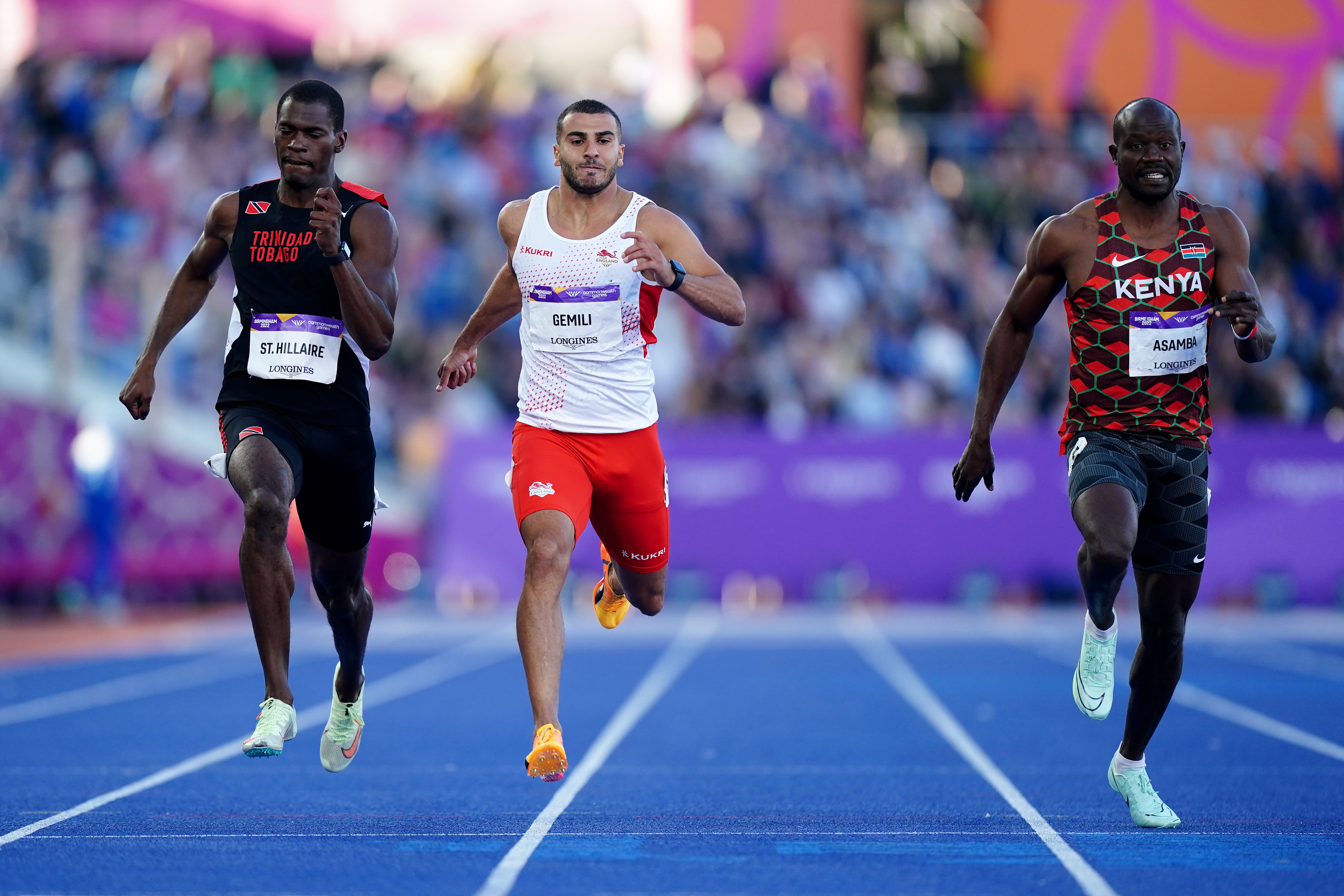 England’s Adam Gemili failed to progress past his 200m semi-final (Mike Egerton/PA)