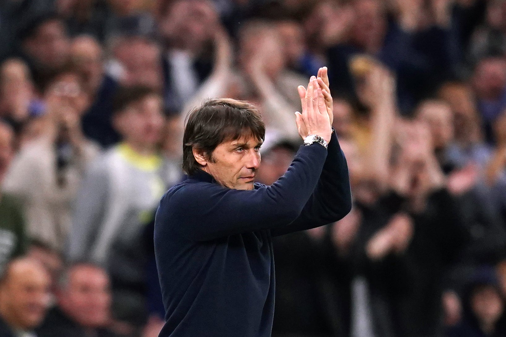 Antonio Conte wants Tottenham fans to dream big (John Walton/PA)