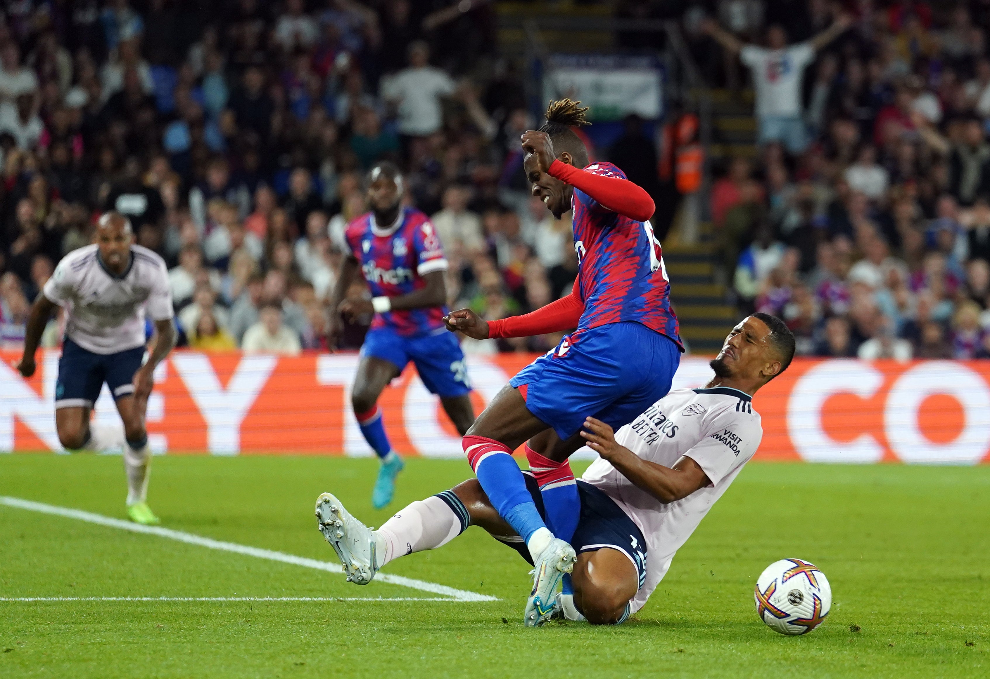 William Saliba shone for Arsenal in their win over Palace