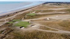 UK heatwave: Golf course in Kent dries out ahead of more hot weather