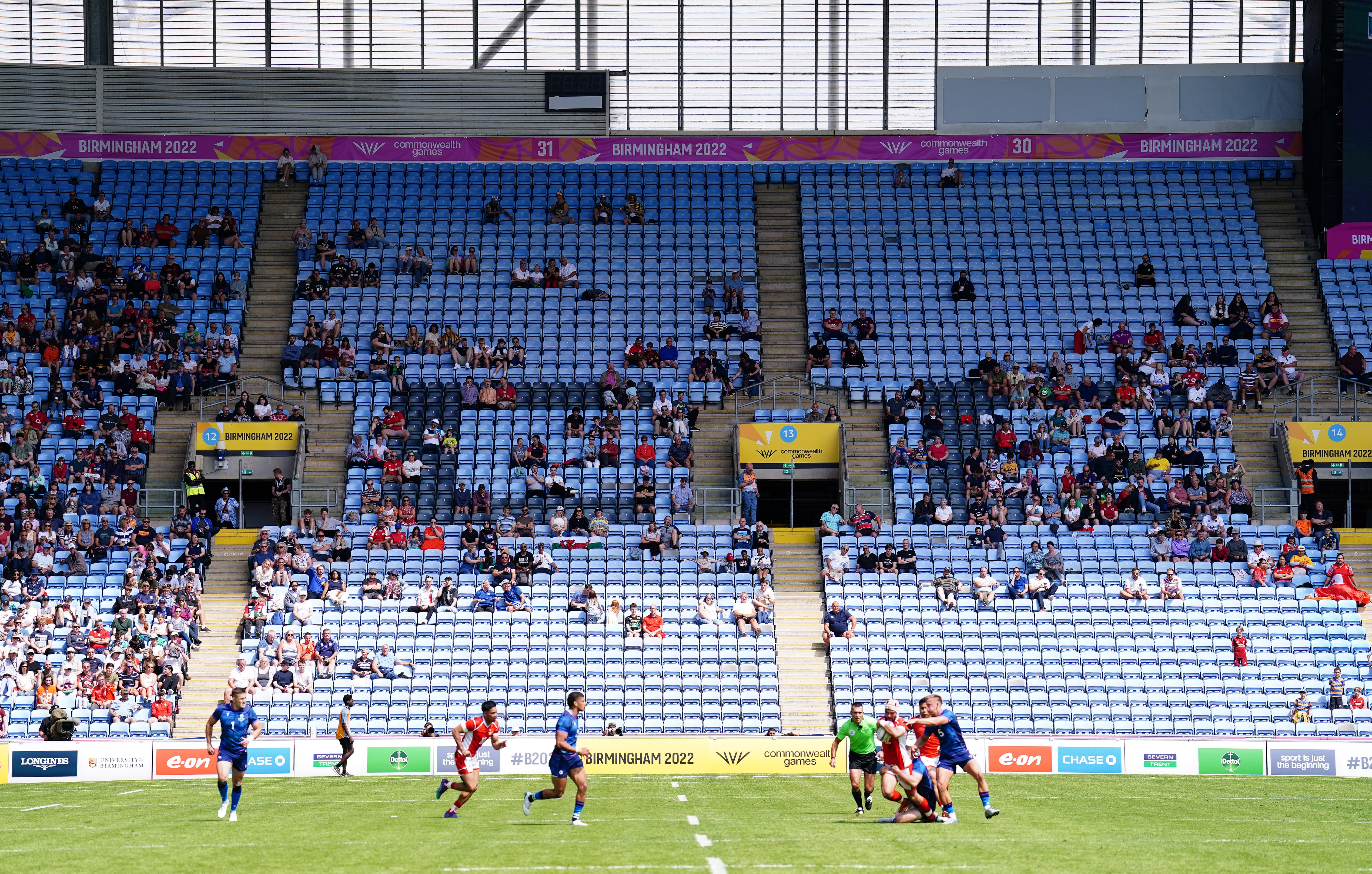 The Commonwealth Games rugby sevens tournament was played in Coventry (Mike Egerton/PA)