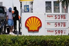 Shell records £8bn profit as Britons face soaring bills and threat of blackouts