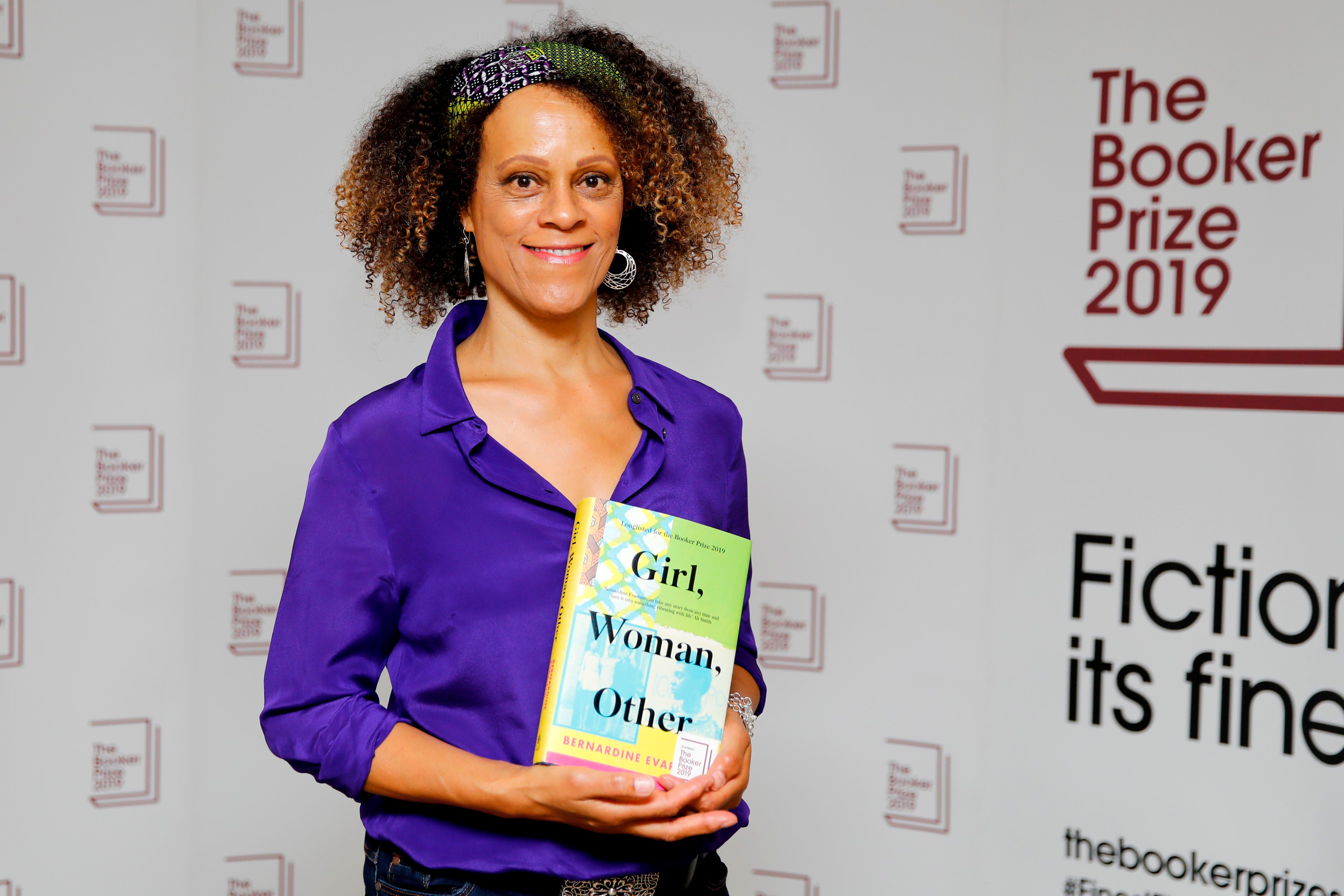 Evaristo with ‘Girl, Woman, Other’, the book that made the world take notice