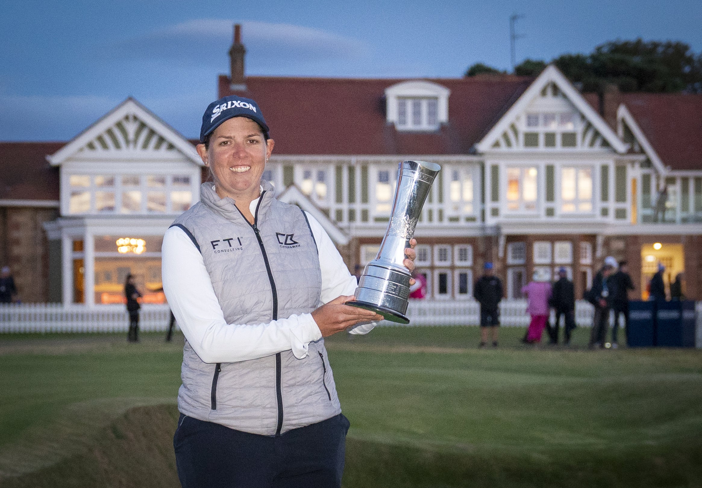 South Africa’s Ashleigh Buhai savoured a ‘life-changing’ achievement in winning the AIG Women’s Open (Jane Barlow/PA)