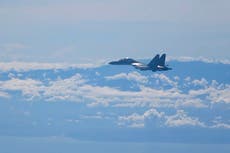 China sends warplanes into Taiwan air defence zone in response to UK minister’s visit