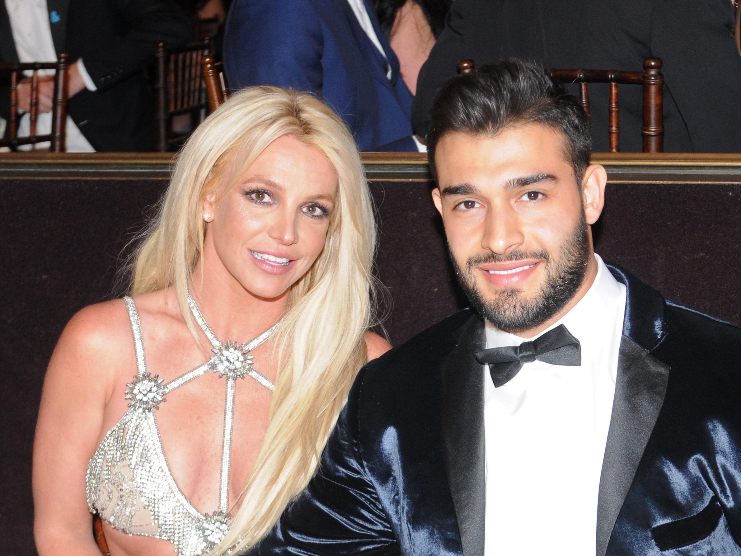 Britney Spears and Sam Asghari