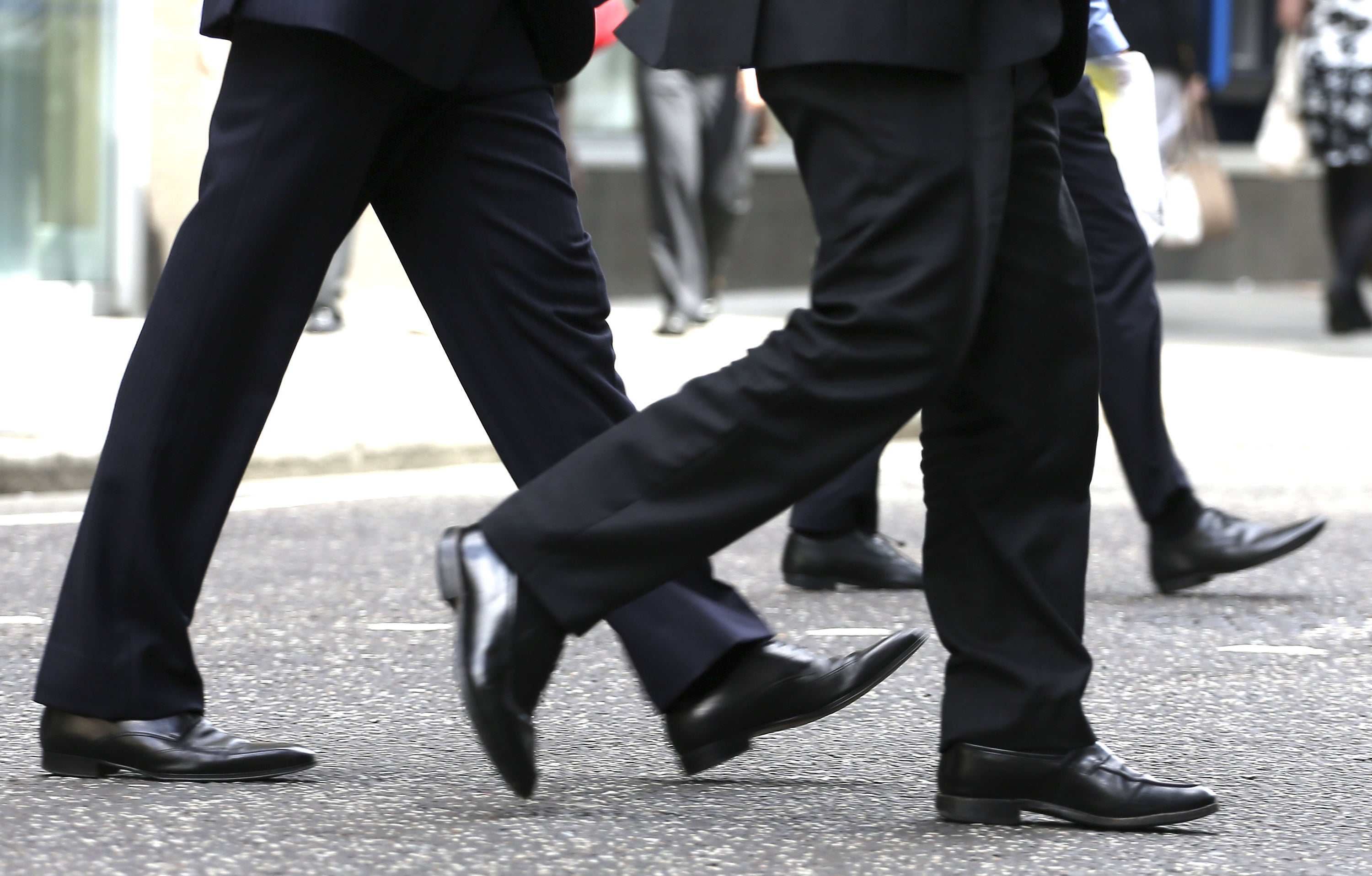 Finance and insurance workers have enjoyed pay rises of 20% while the lowest earners have seen their wages flatline amid the worsening cost of living crisis (Philip Toscano/ PA)