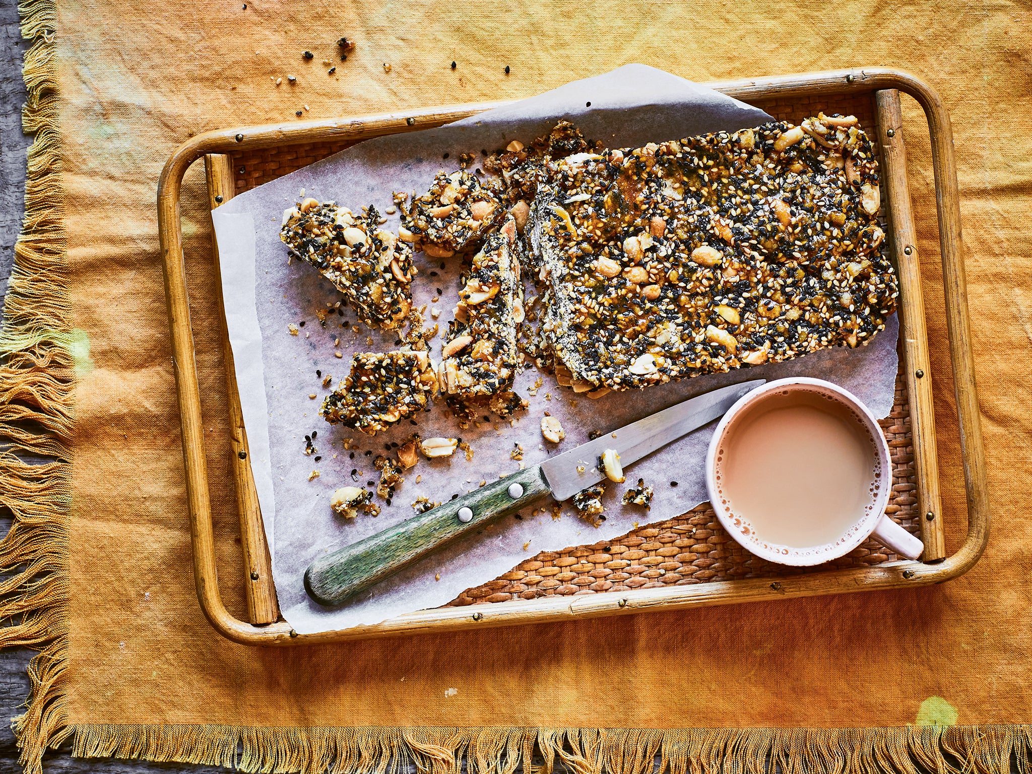 Protein-packed and delicious, these bars make a perfect afternoon snack