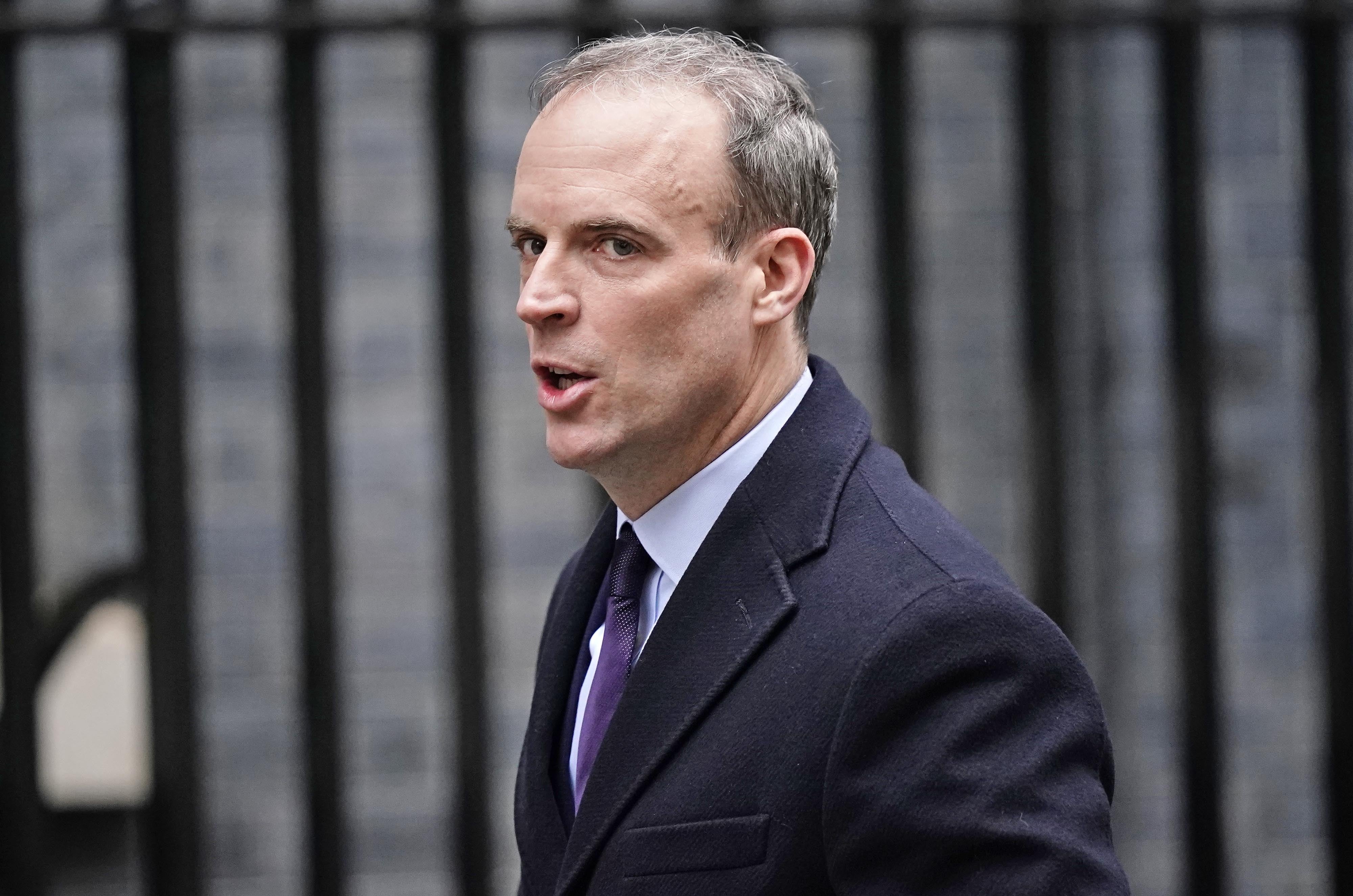 Deputy Prime Minister Dominic Raab (Aaron Chown/PA)