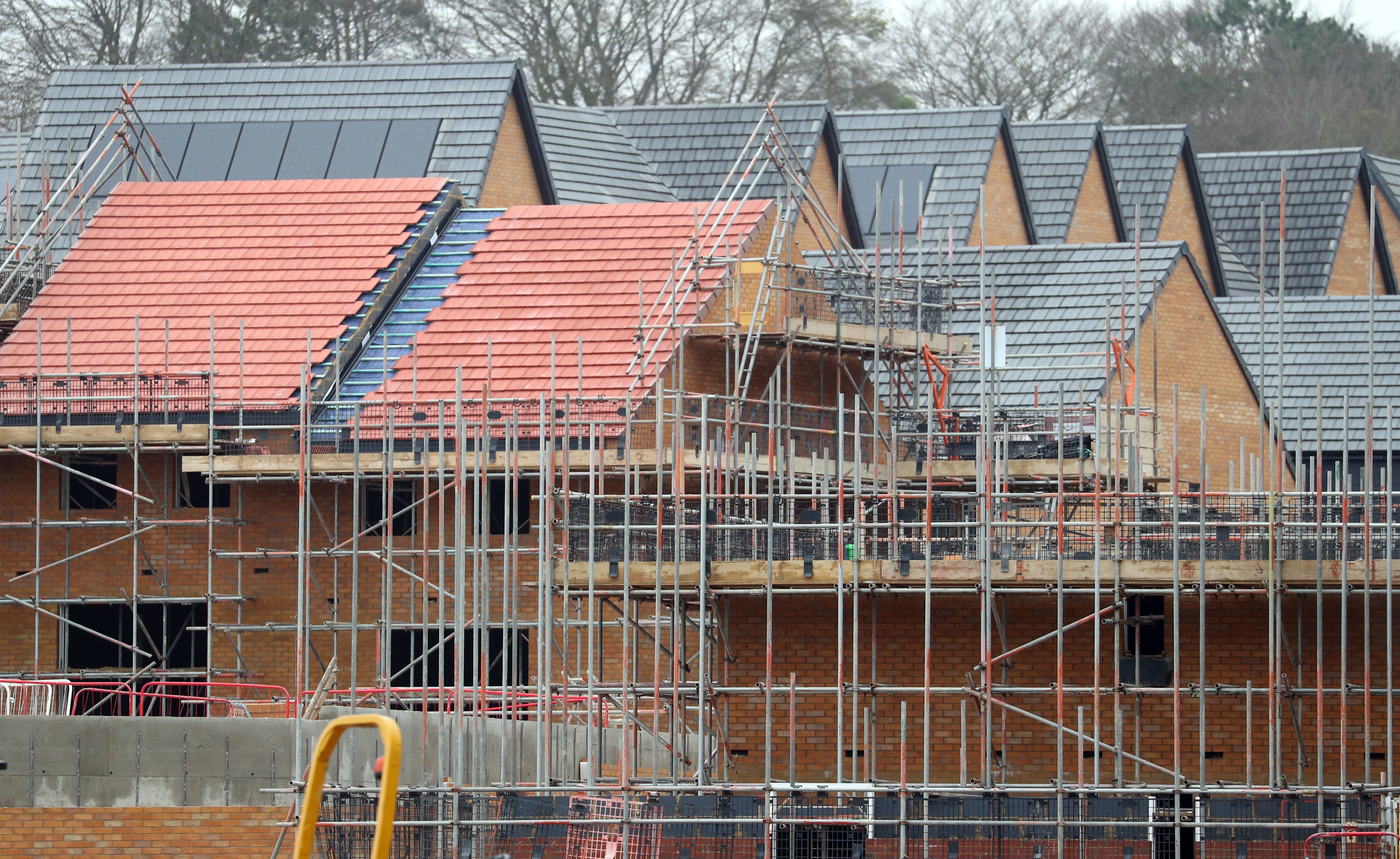 Housebuilding in the UK has made a solid return to pre-coronavirus pandemic levels, according to the NHBC (Andrew Matthews/PA)