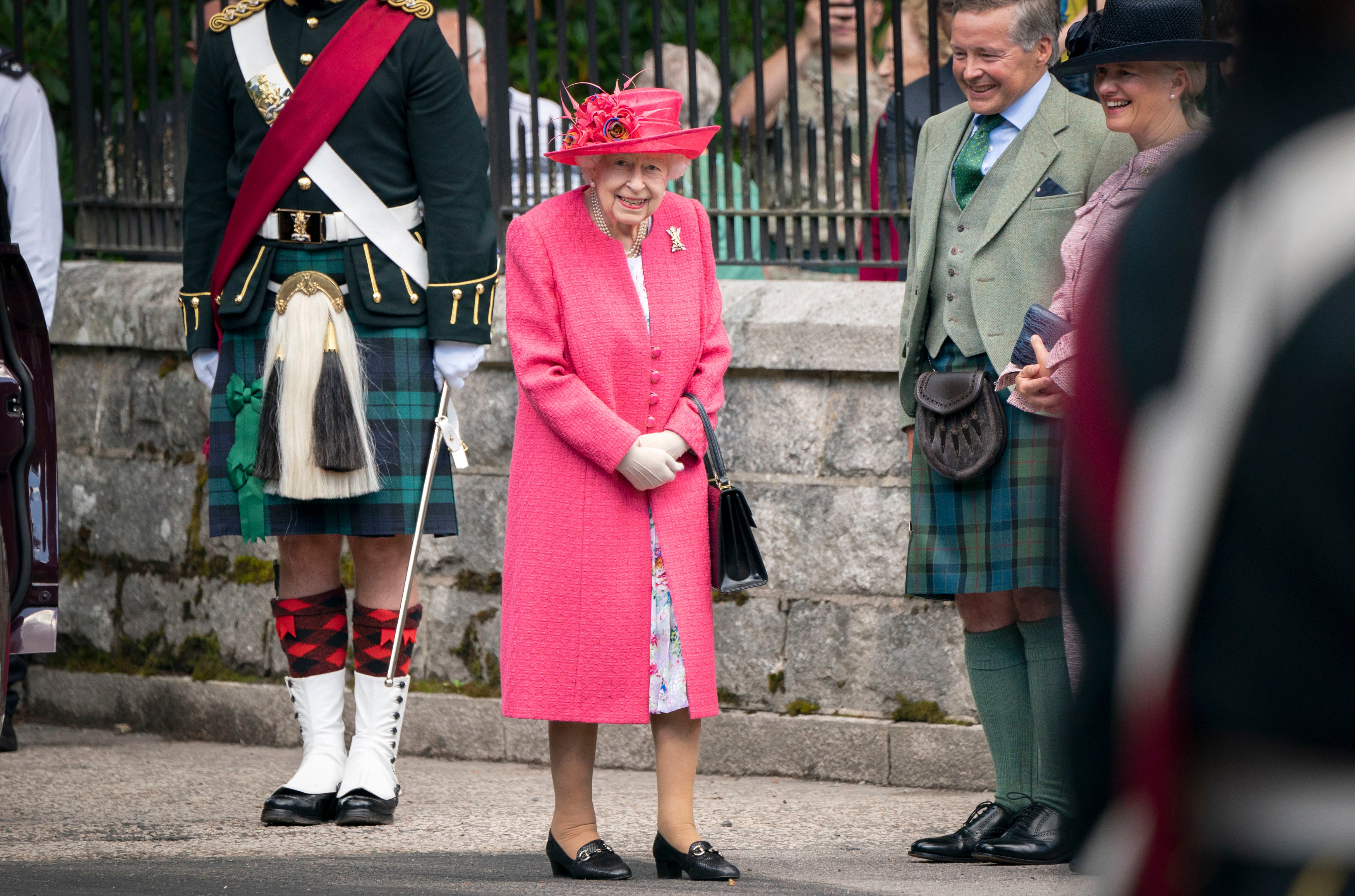 Queen Elizabeth II at Balmoral