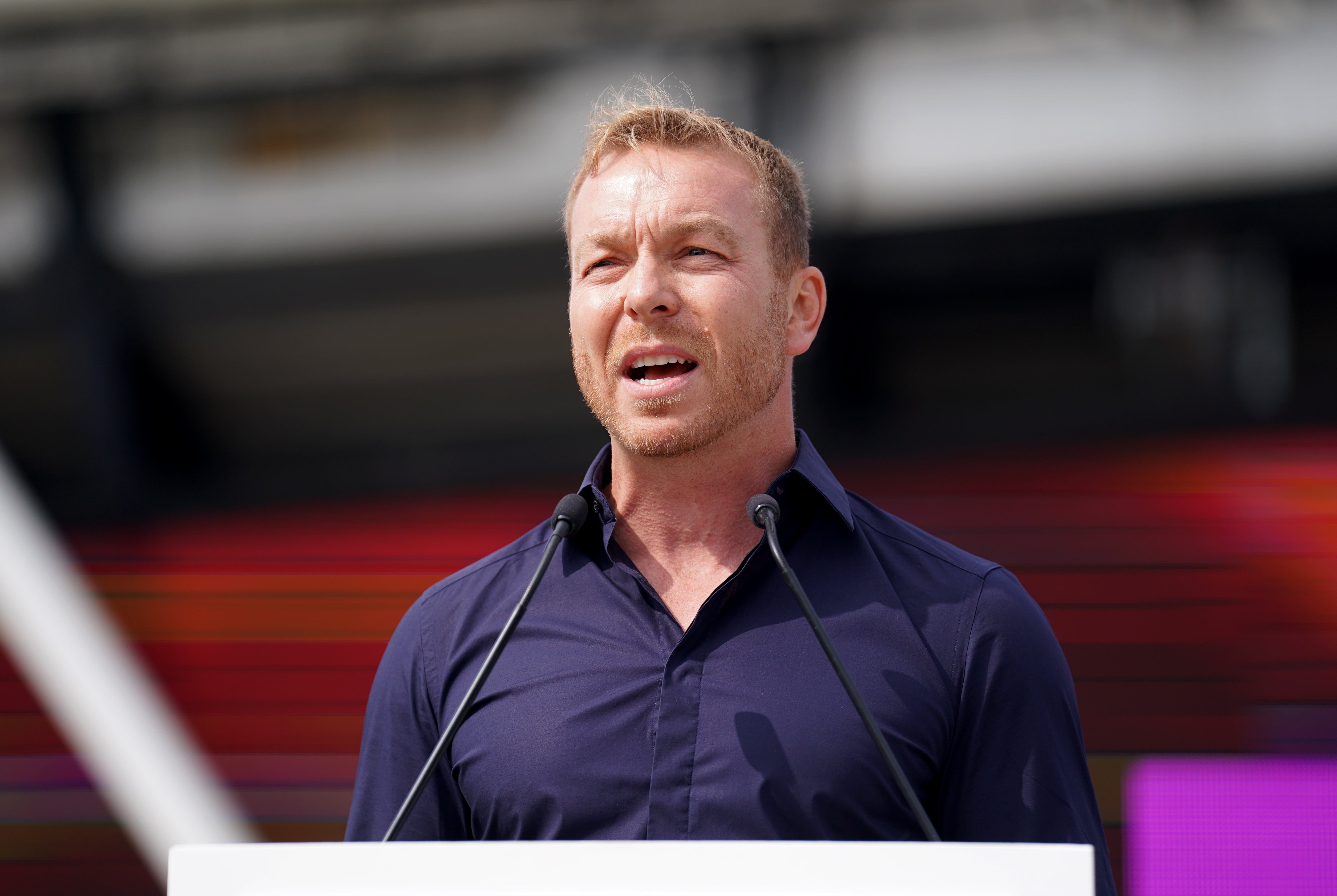 Sir Chris Hoy was speaking as part of the National Lottery’s effort to get people to visit their local parkrun (Kirsty O’Connor/PA)