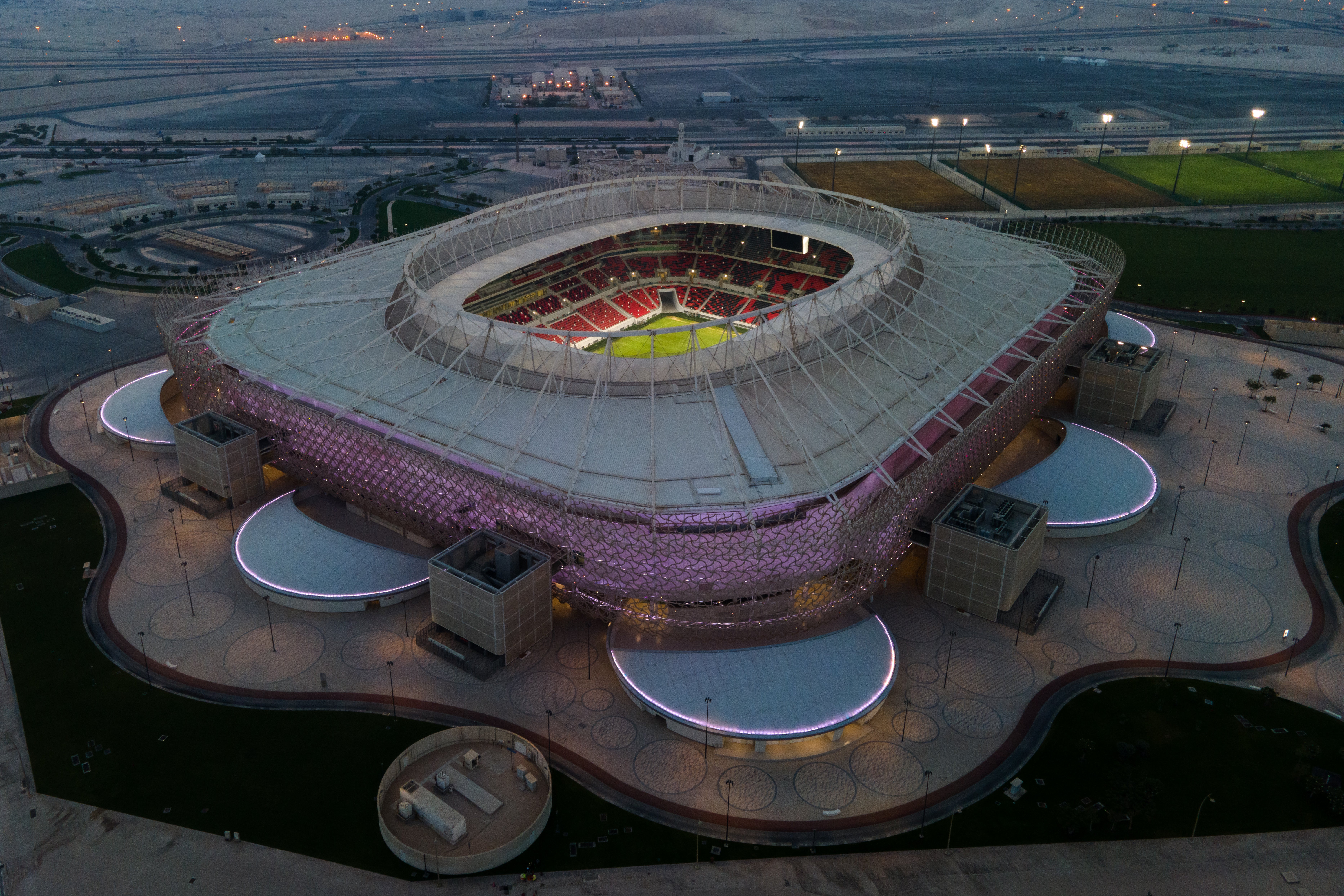 Qatar has made much of its compactness to host the event, the longest distance between any of the eight stadiums is around 42 miles